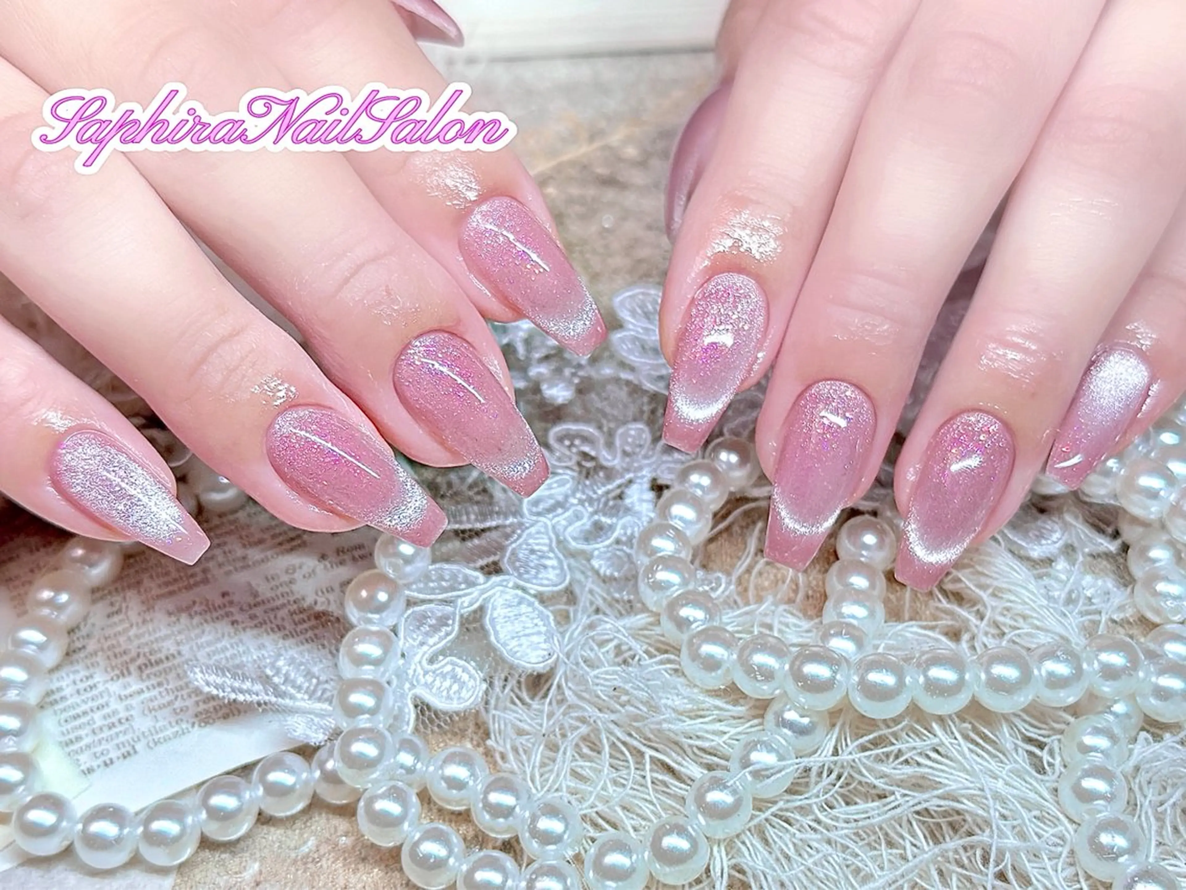 カラー ハンドネイル Saphiraネイル サロン錦糸町のネイルデザイン