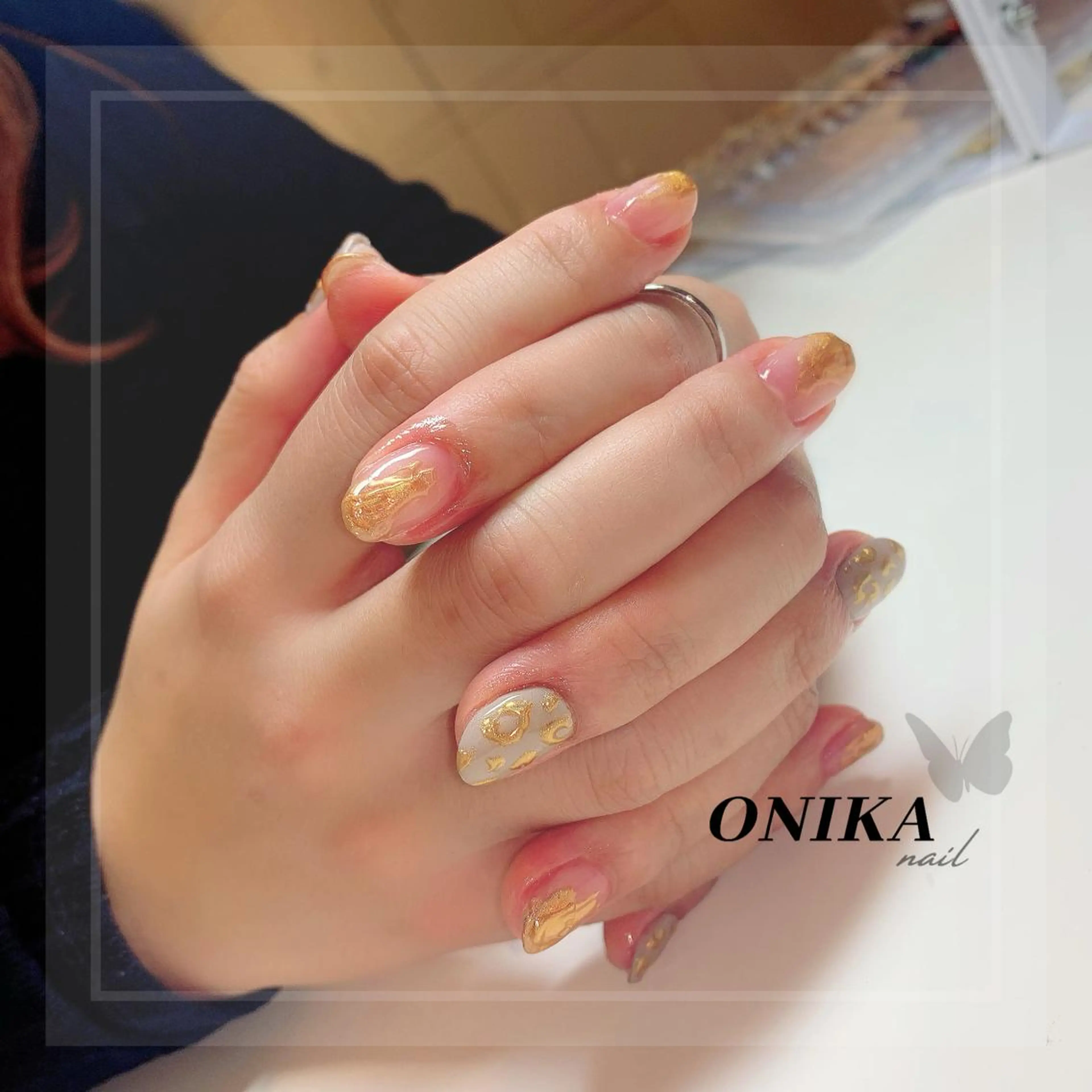 ネイル ニュアンスネイル ONIKA Nail 青山通り店所属・ONIKAnail 青山通り店のネイルデザイン