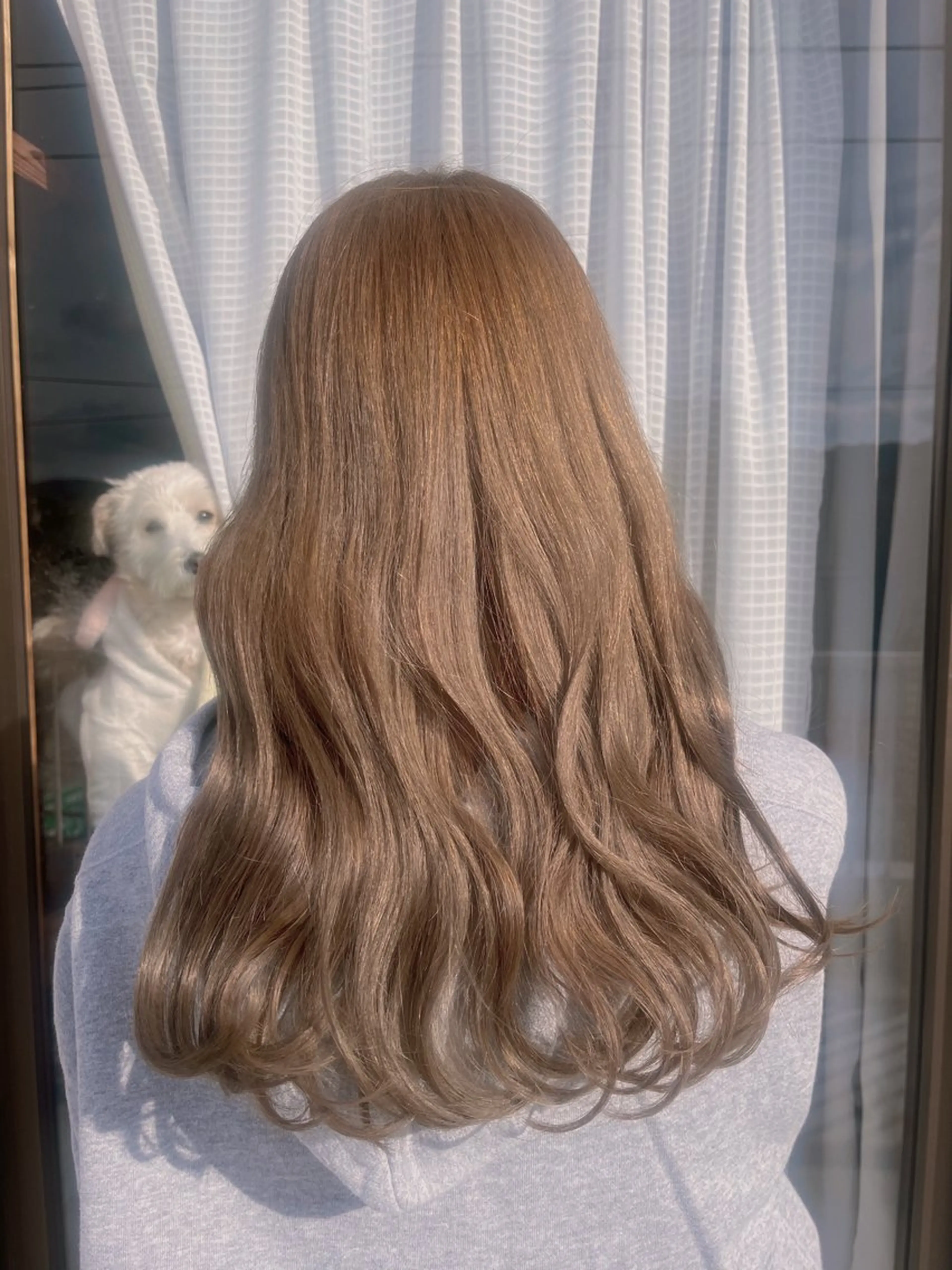 ロング ヘアセット なかじま ささらのヘアスタイル