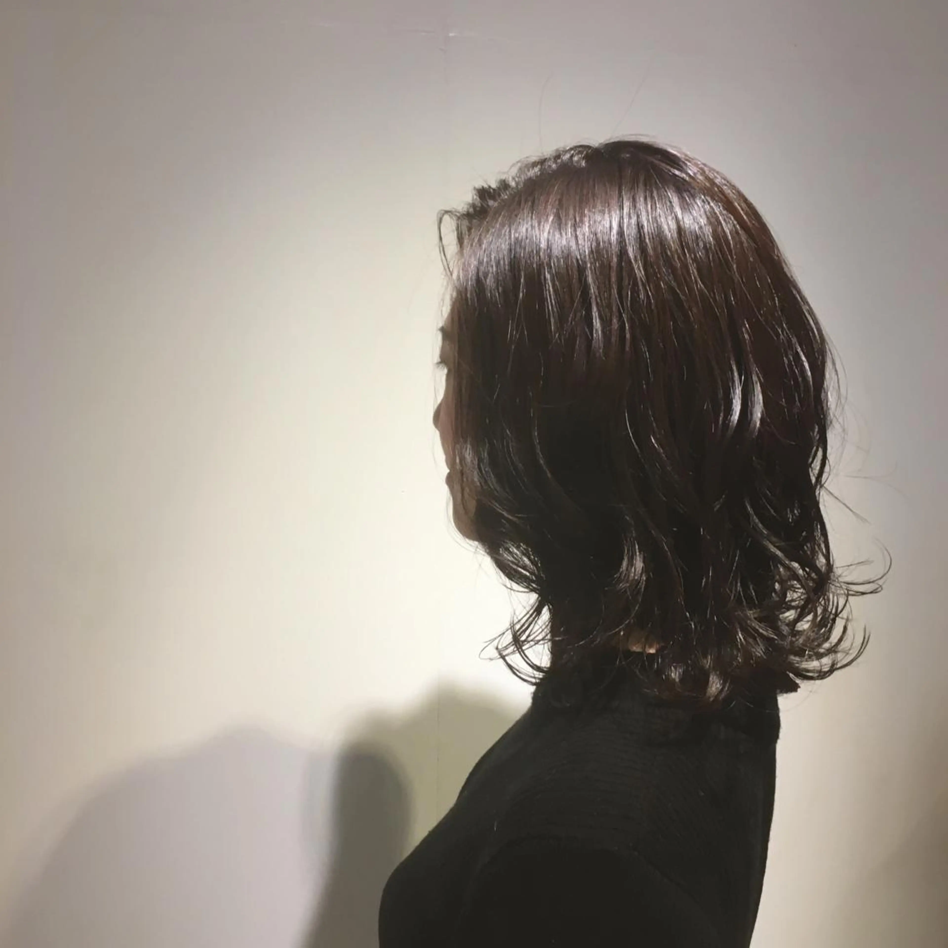 ミディアム カラー カット ヘアカラー トリートメント しのはら まどかのヘアスタイル