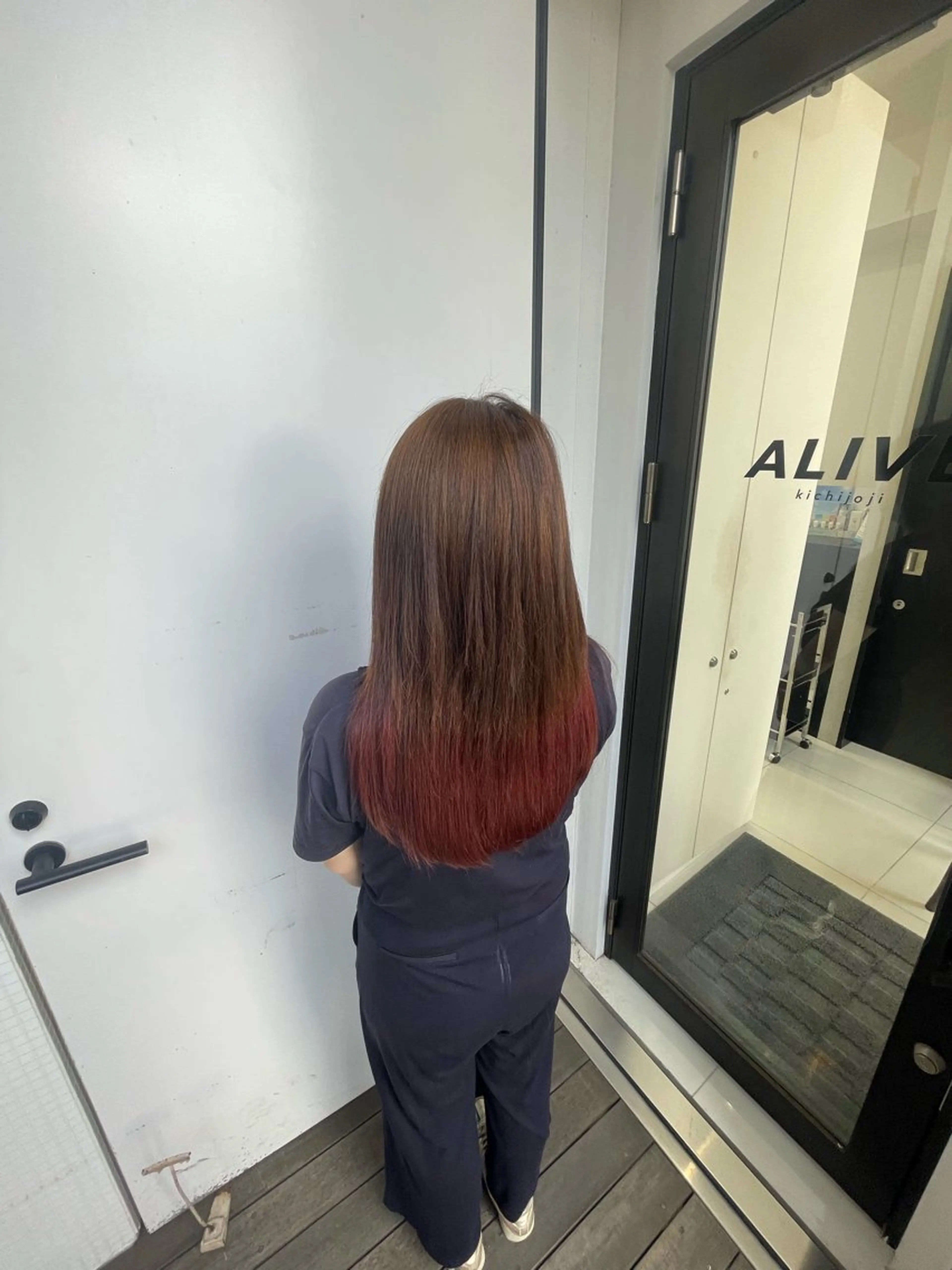 ミディアム カラー ブリーチ 学生 ✨無料！カット モデル募集✨夕貴のヘアスタイル