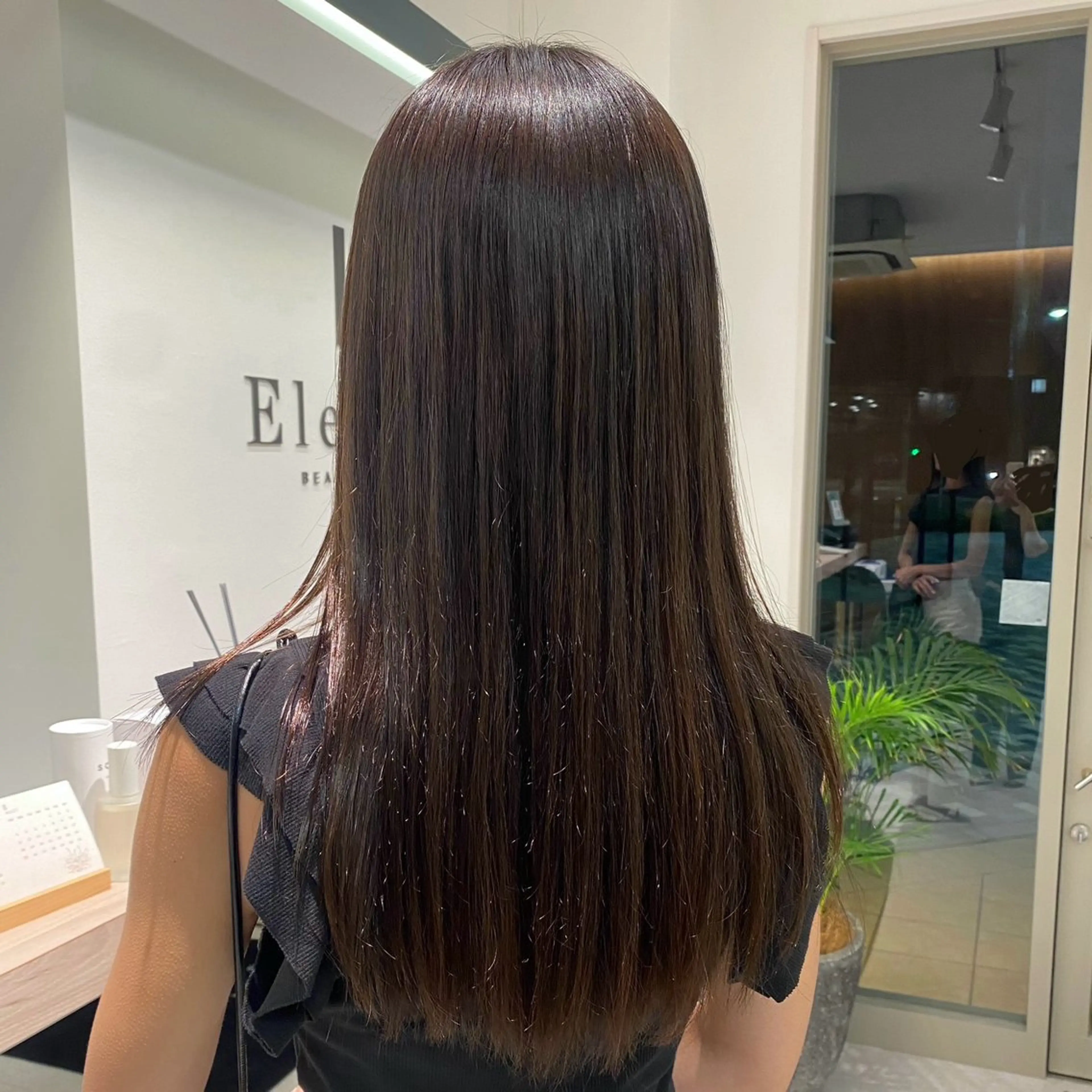 ロング カットカラー縮毛矯正 募集／Otohaのヘアスタイル
