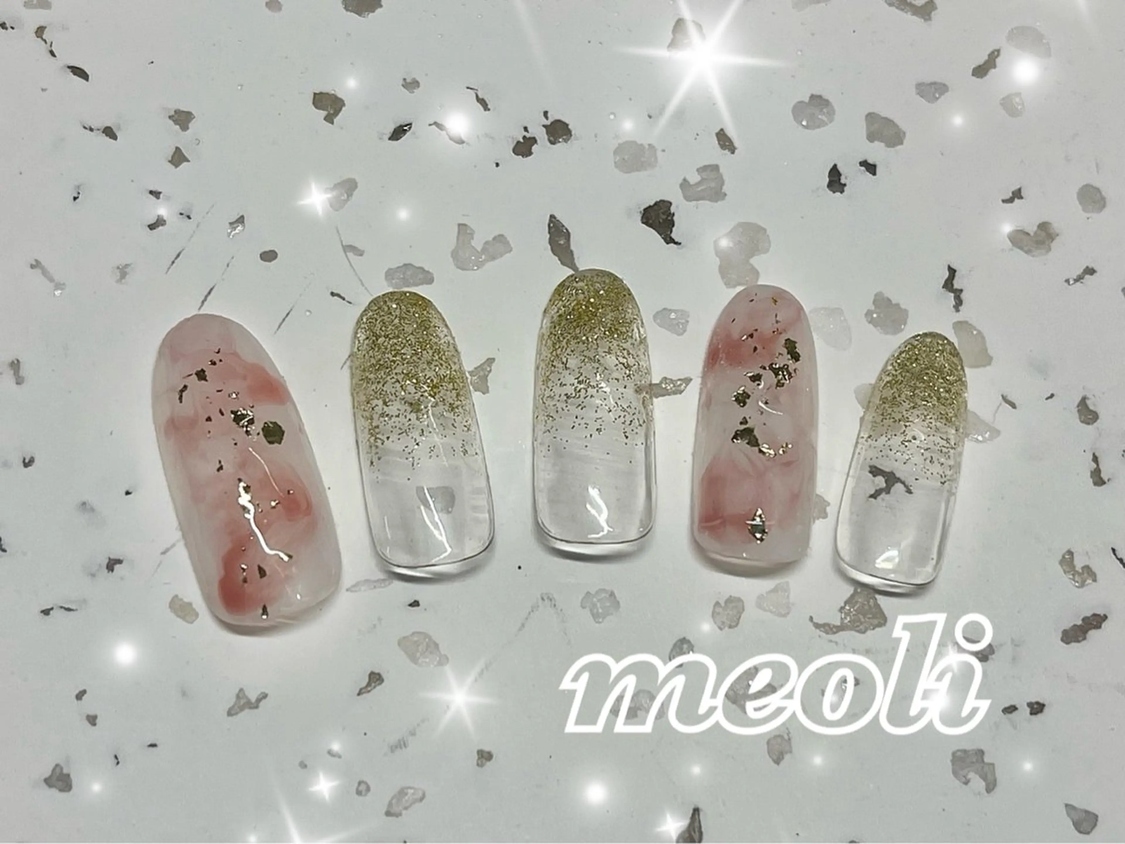 ネイル ハンドネイル nail salon meoli　アヤのネイルデザイン