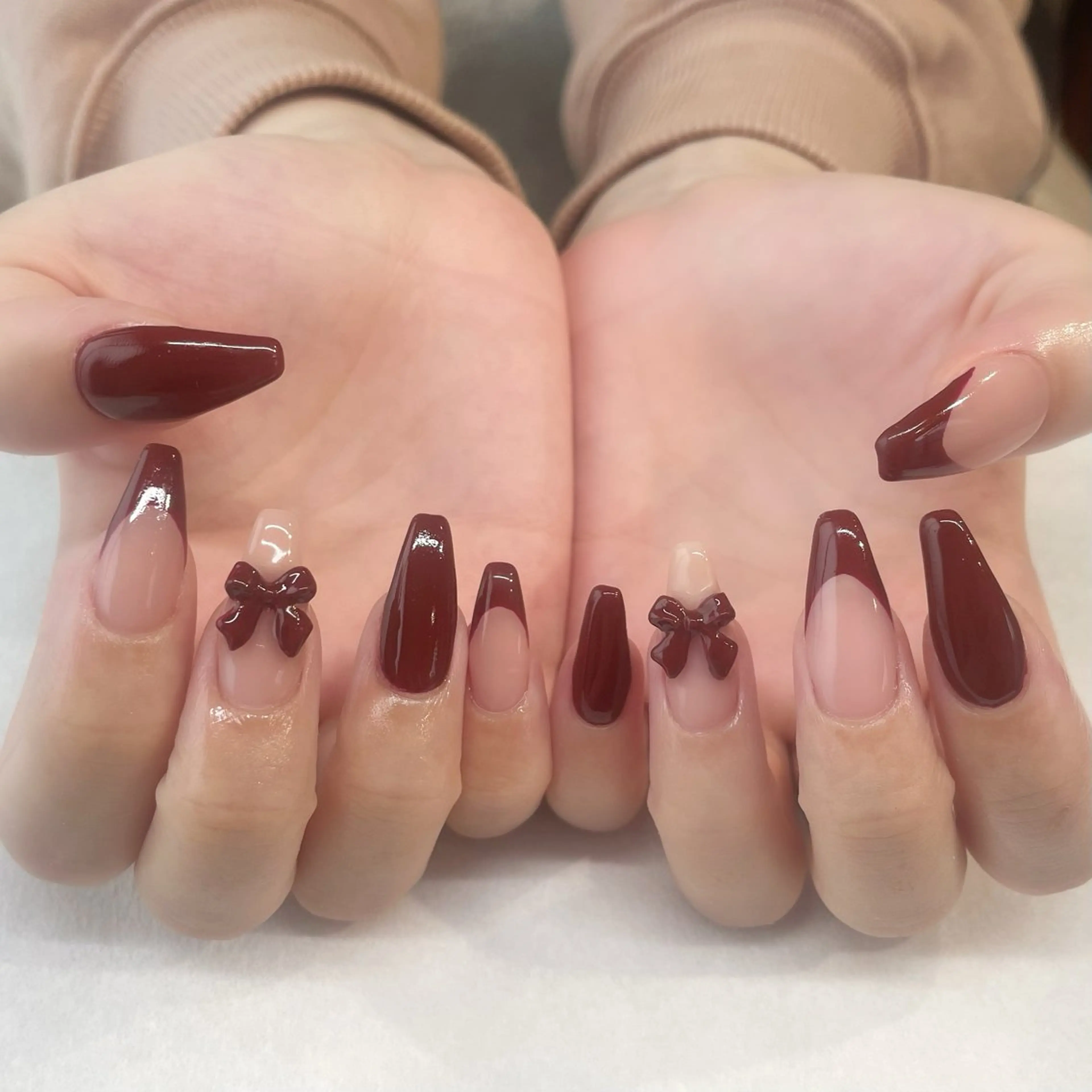 ネイル ハンドネイル 💎🐰 saki. m 🐰💎のネイルデザイン