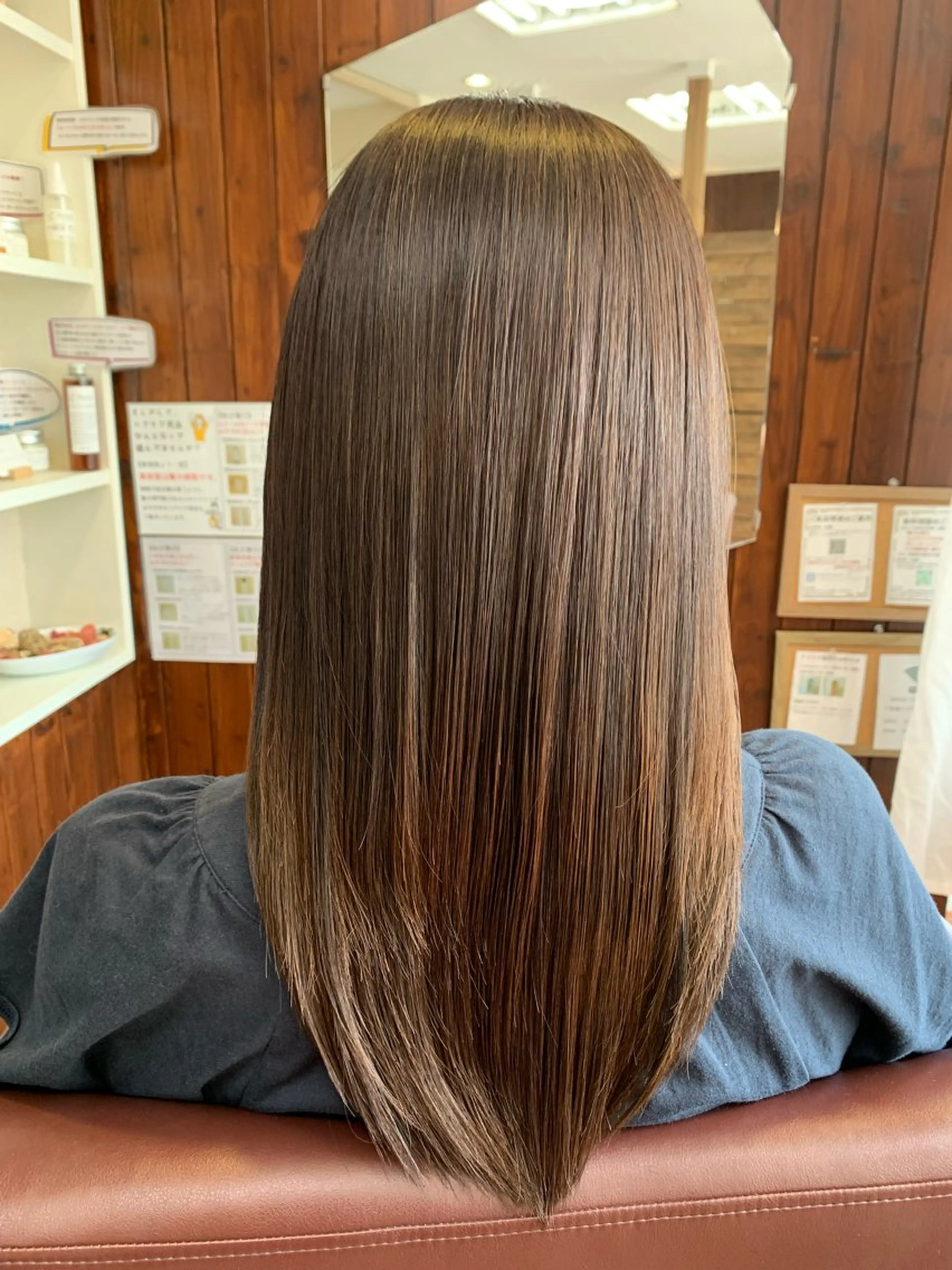 ロング カラー 髪質改善 トリートメント カット ヘアカラー トリートメント 髪質改善NAOS所属・(髪質改善NAOS) EMIのヘアスタイル