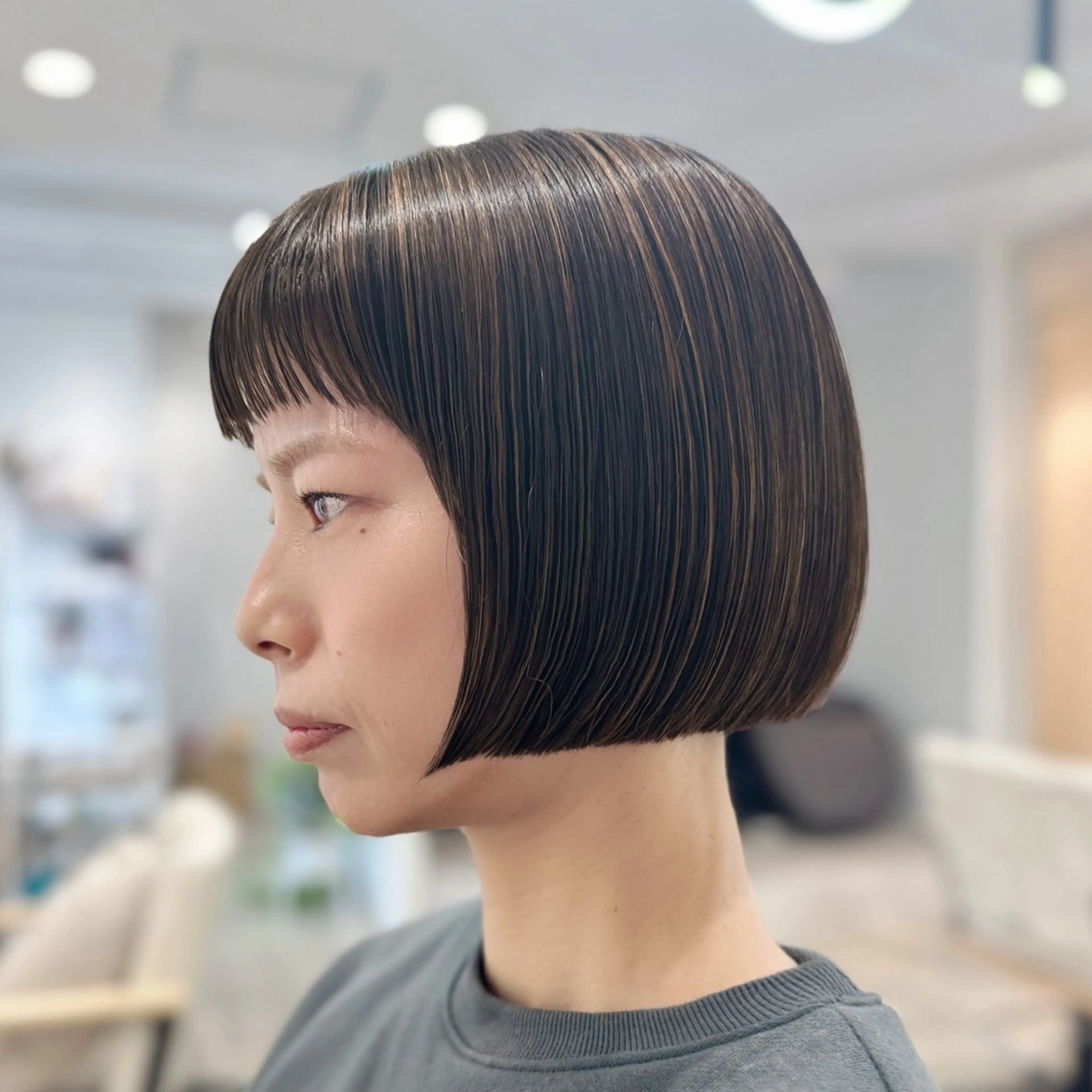 ショート カラー ショートボブ ハイライトカラー ボブ ハイライト 似合わせカット カット ヘアカラー トリートメント 服部　翔太/ 似合わせカットカラーのヘアスタイル