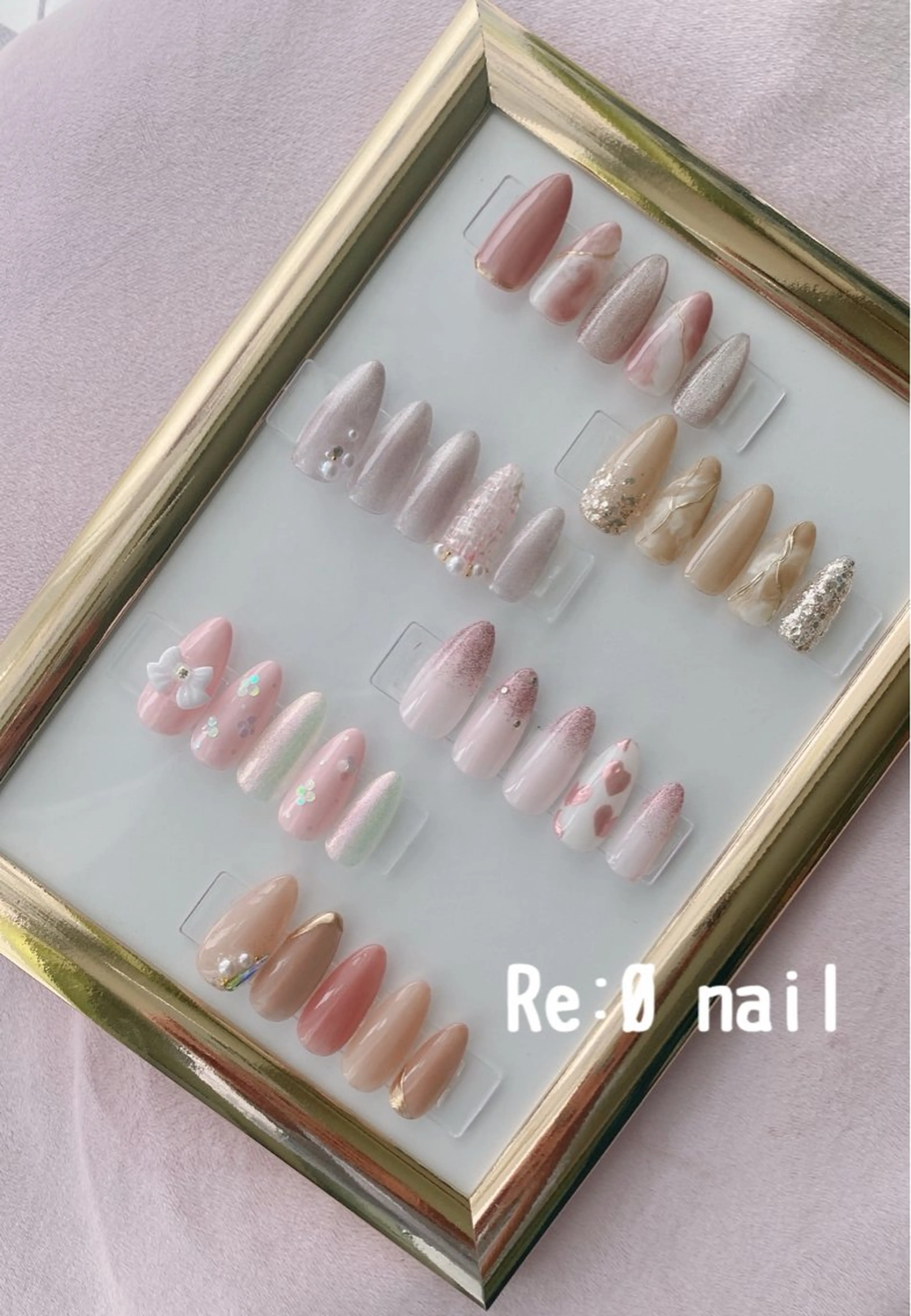 ネイル ハンドネイル Re:Ø nail 🩵TSUJIのネイルデザイン