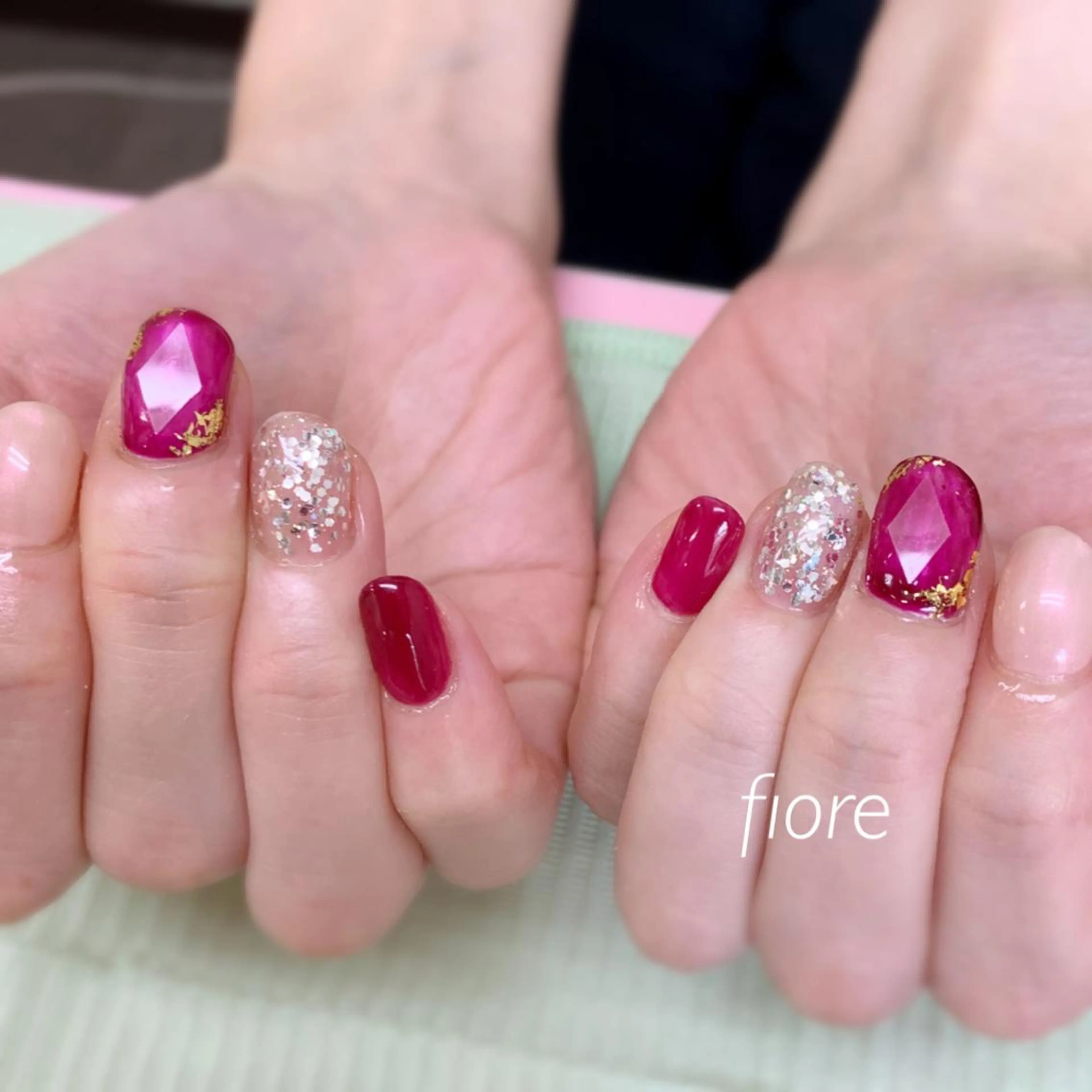 ネイル ハンドネイル フィオーレ fiore所属・fiore みゆきのネイルデザイン