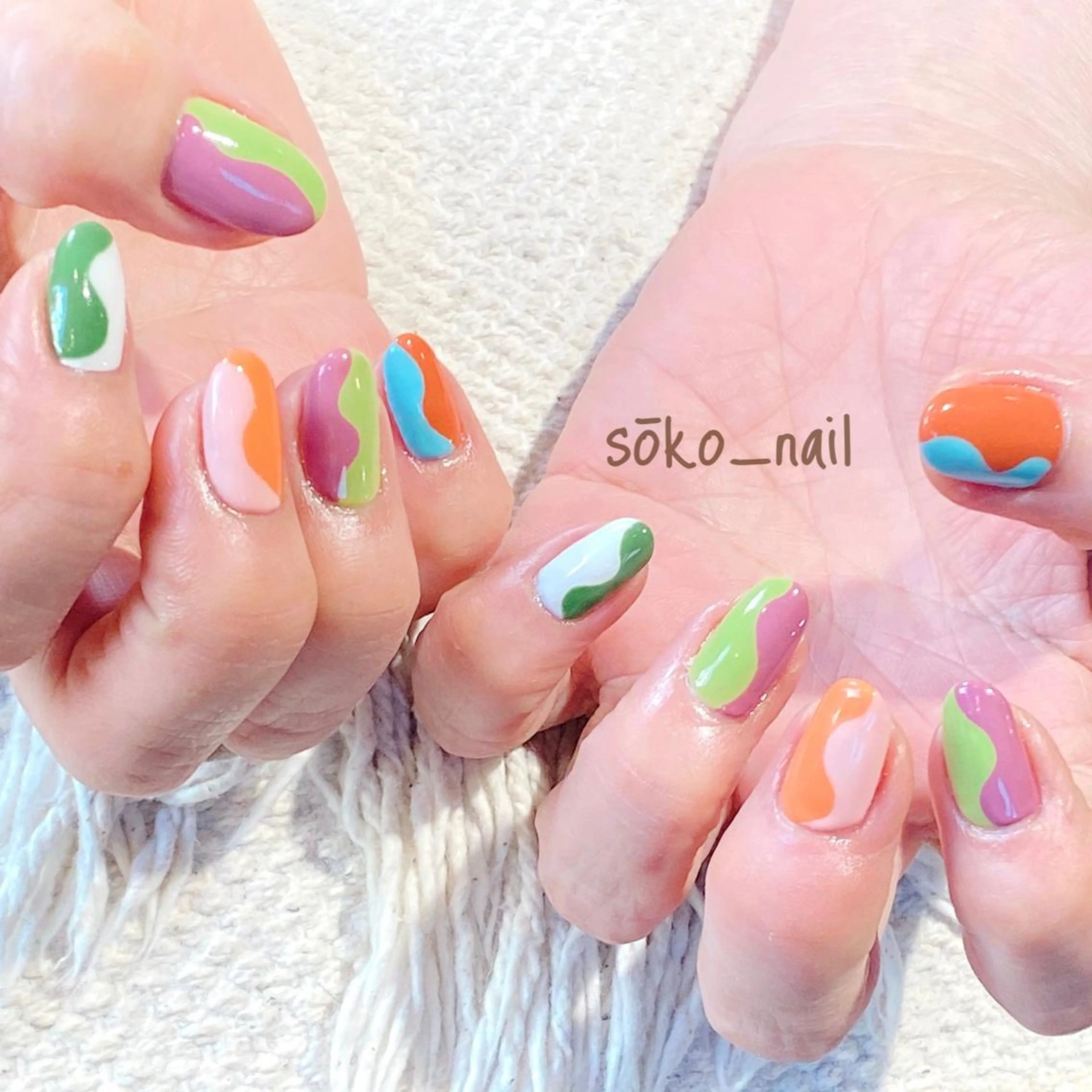 ネイル ハンドネイル sōko Hair&Nail Salon所属・megu  / sōko nailのネイルデザイン