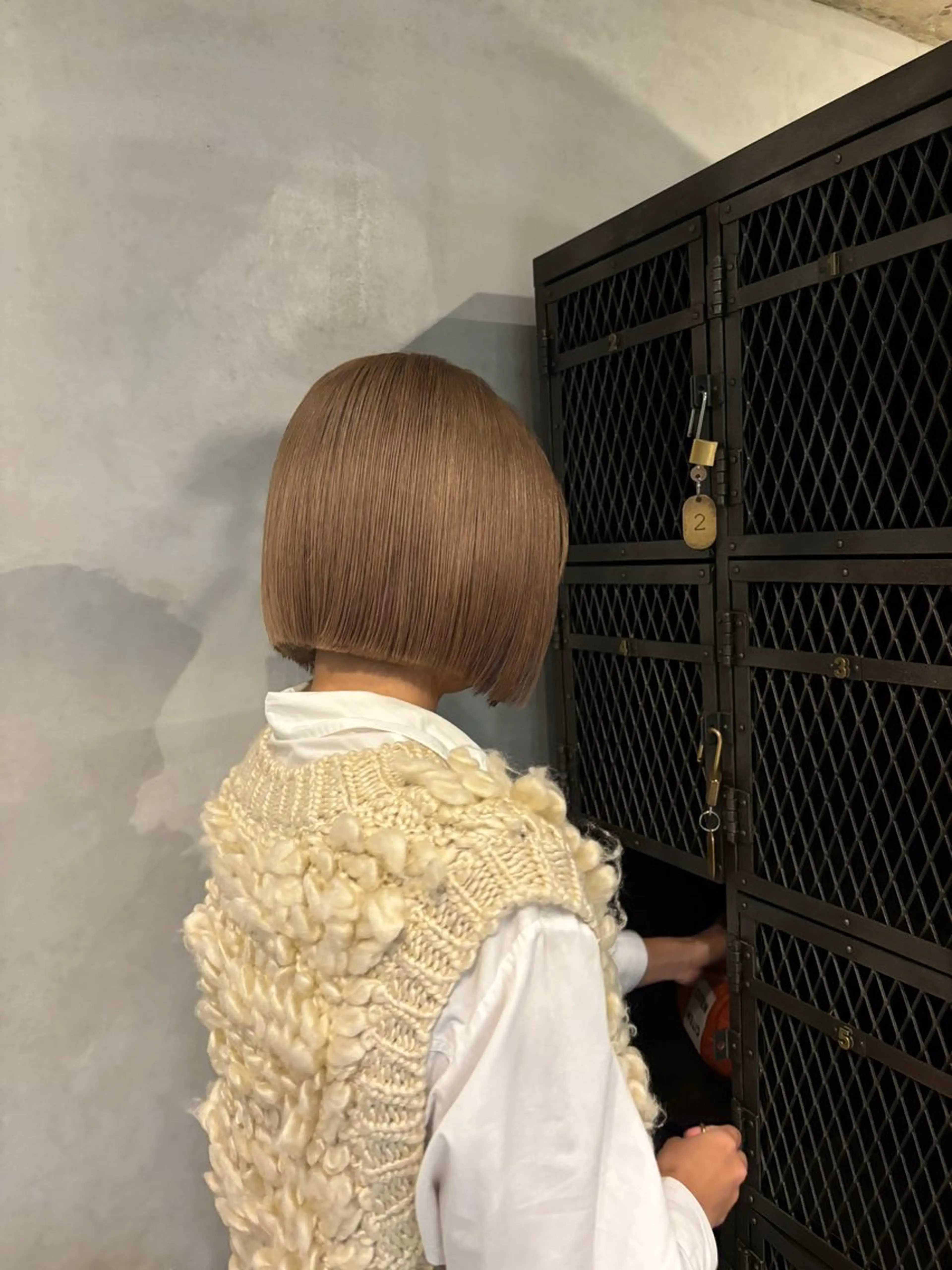 ショート ボブ リナ/名古屋/大須 カットモデルのヘアスタイル