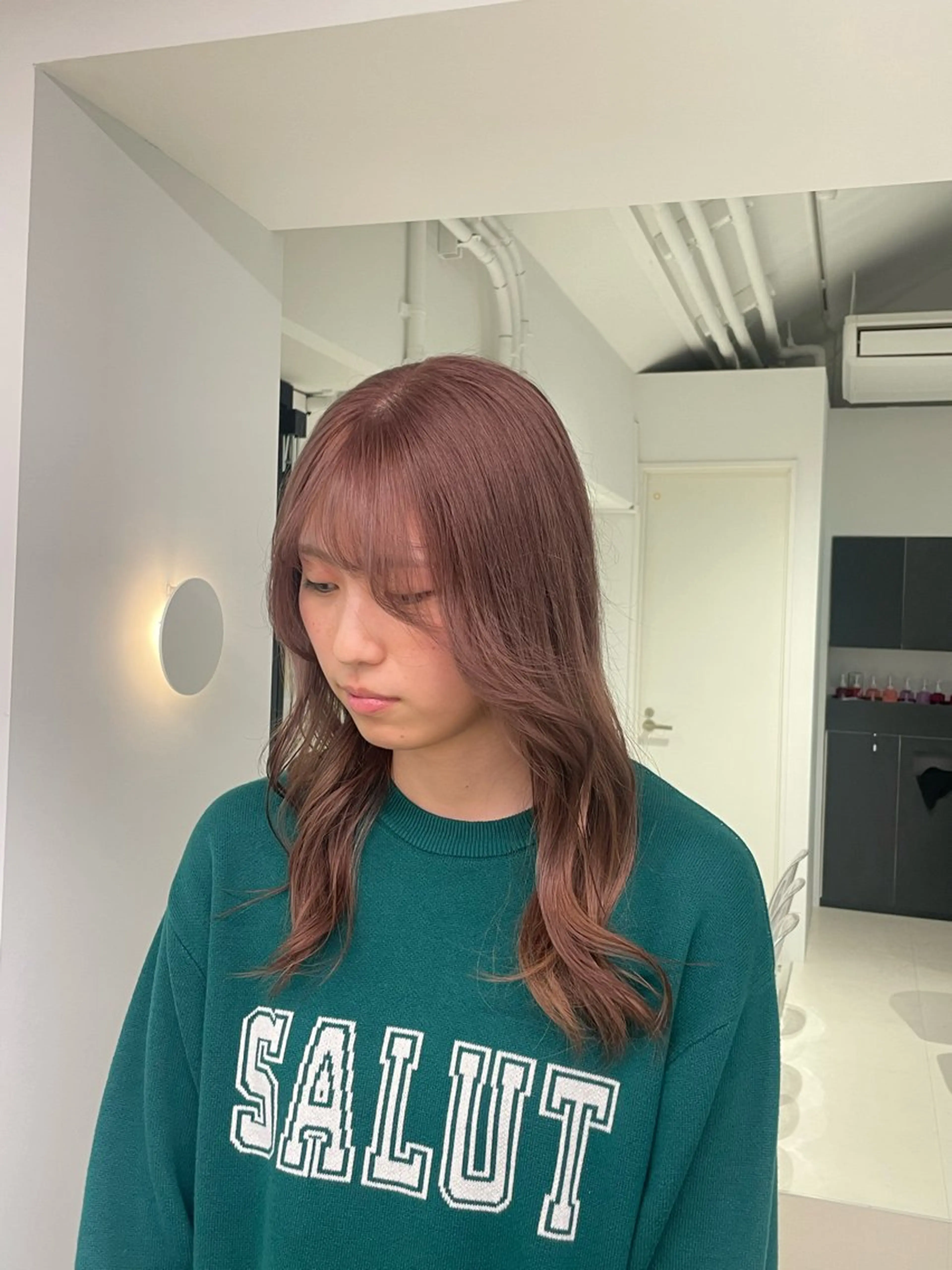 🉐12月限定価格‼️ケアブリーチリタッチ➕ケアカラー➕Aujua quick treatment🥣の写真