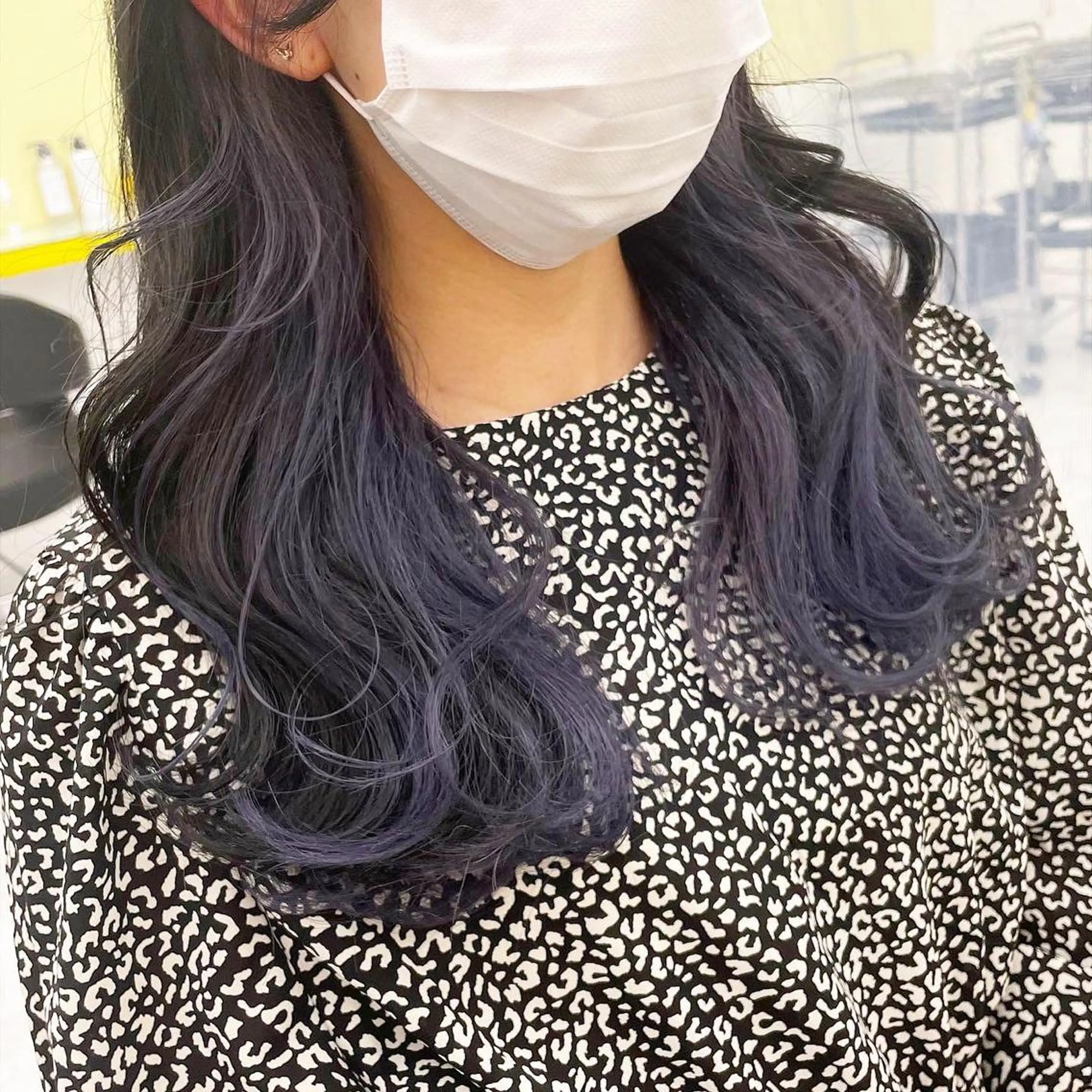 ミディアム カラー パーマ ヘアアレンジ メンズ ヘアカラー トリートメント ヘッドスパ ヘアセット 💜寒色特化 門脇誠弥💜のヘアスタイル