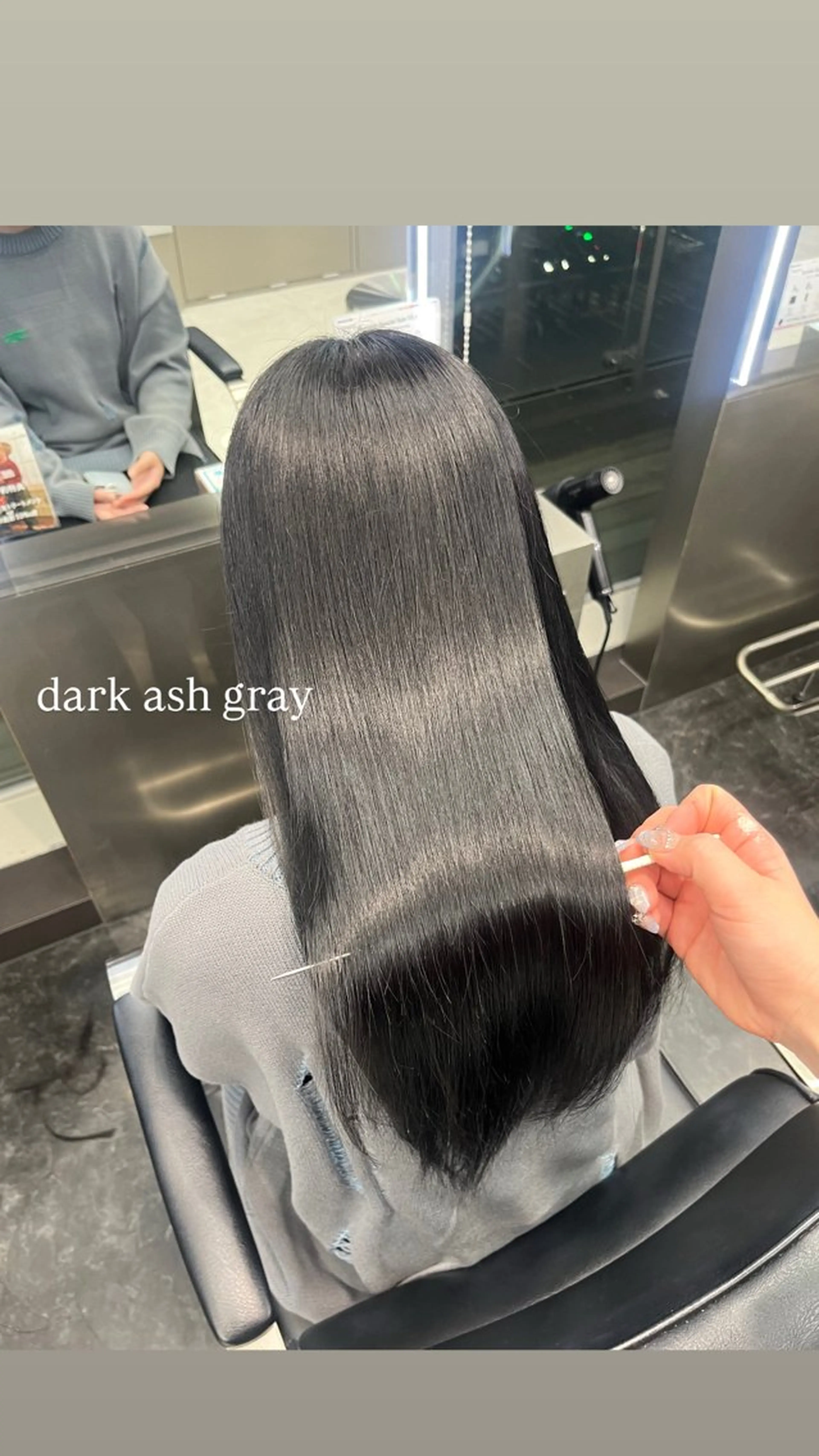 セミロング カラー ヘアアレンジ カット ヘアカラー トリートメント ヘアセット ハイトーン/透明感 髪質改善/rinaのヘアスタイル