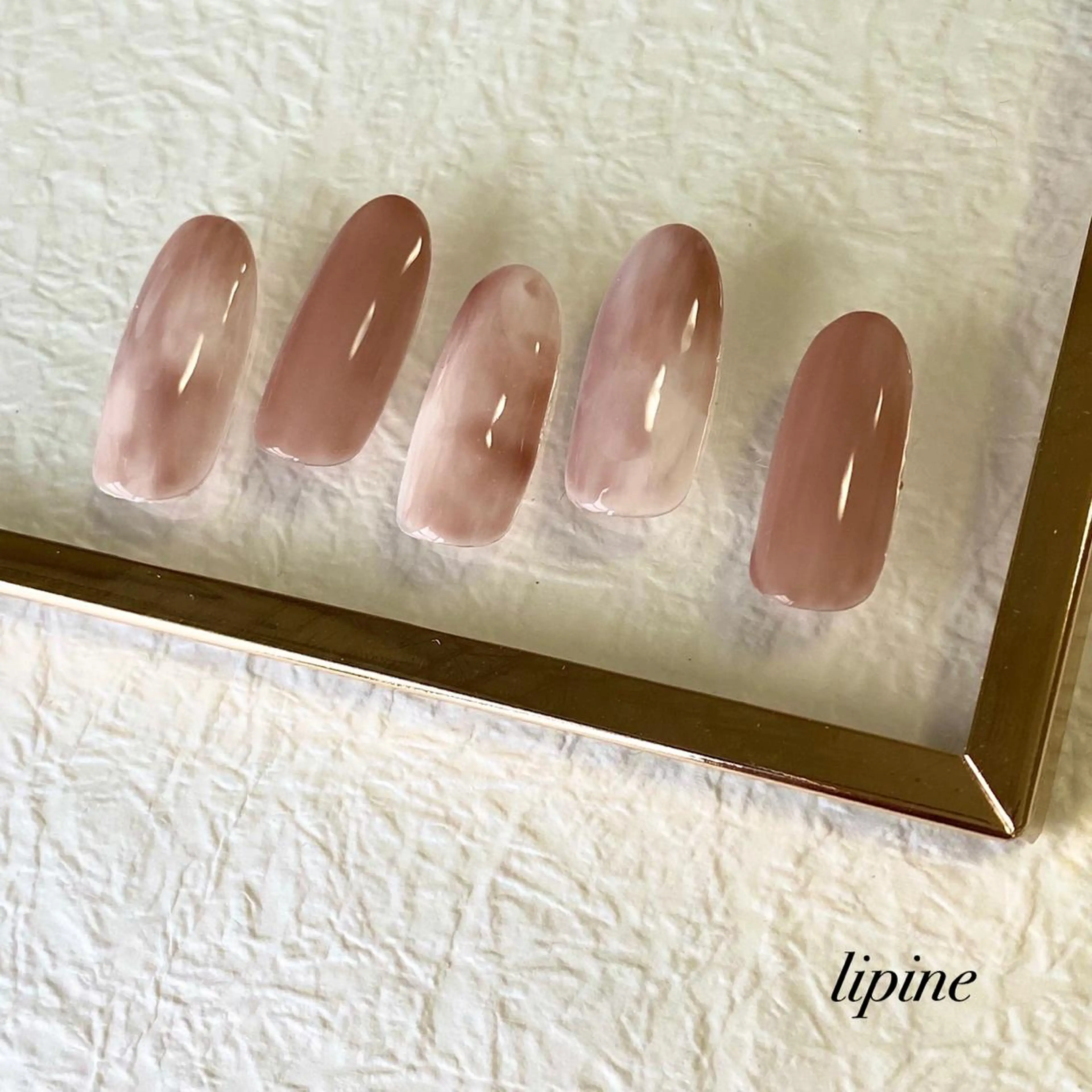 ネイル ニュアンスネイル ネイルサロン lipineのネイルデザイン