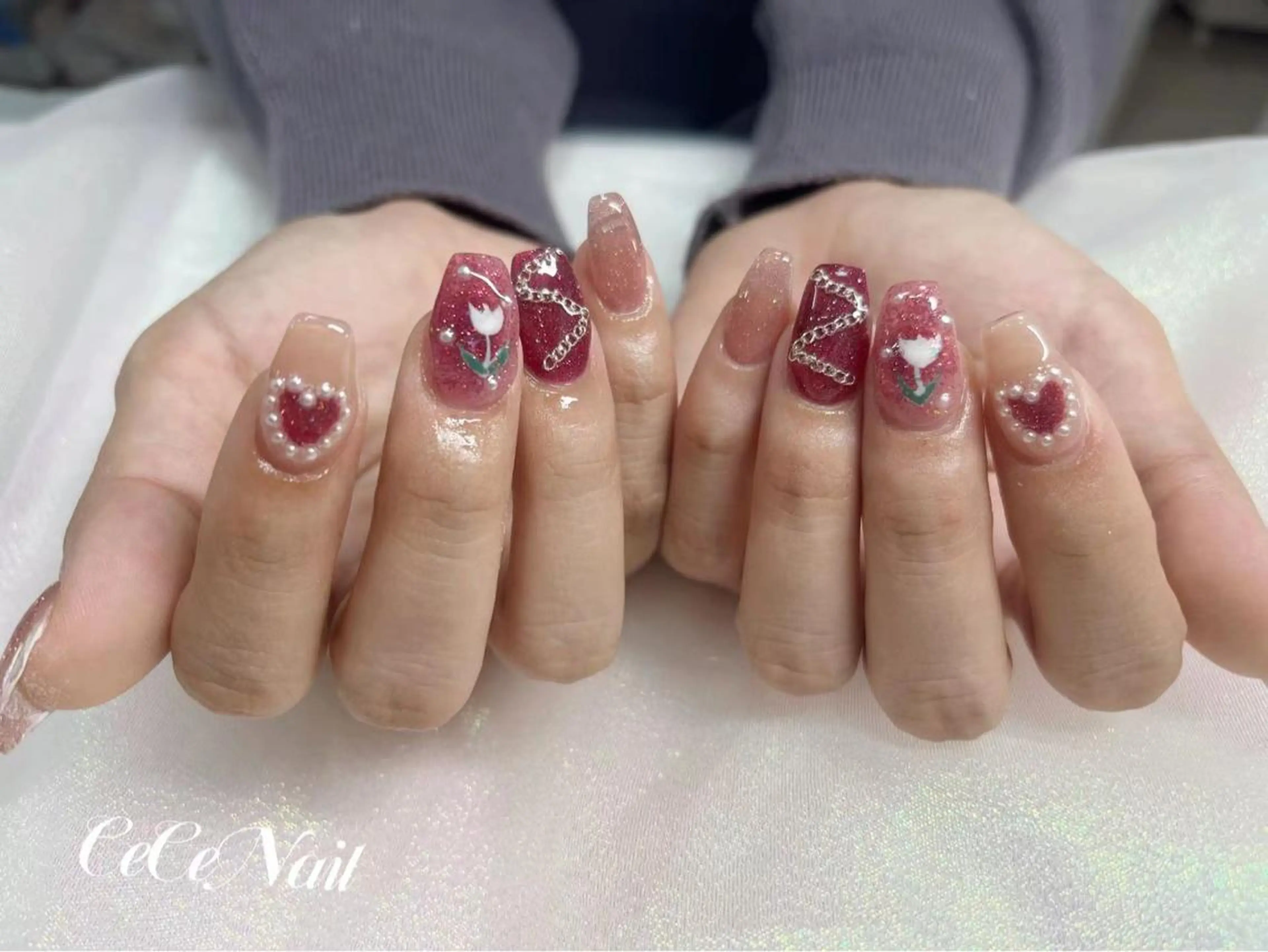 ネイル ハンドネイル 🎀CeCe nail🎀のネイルデザイン