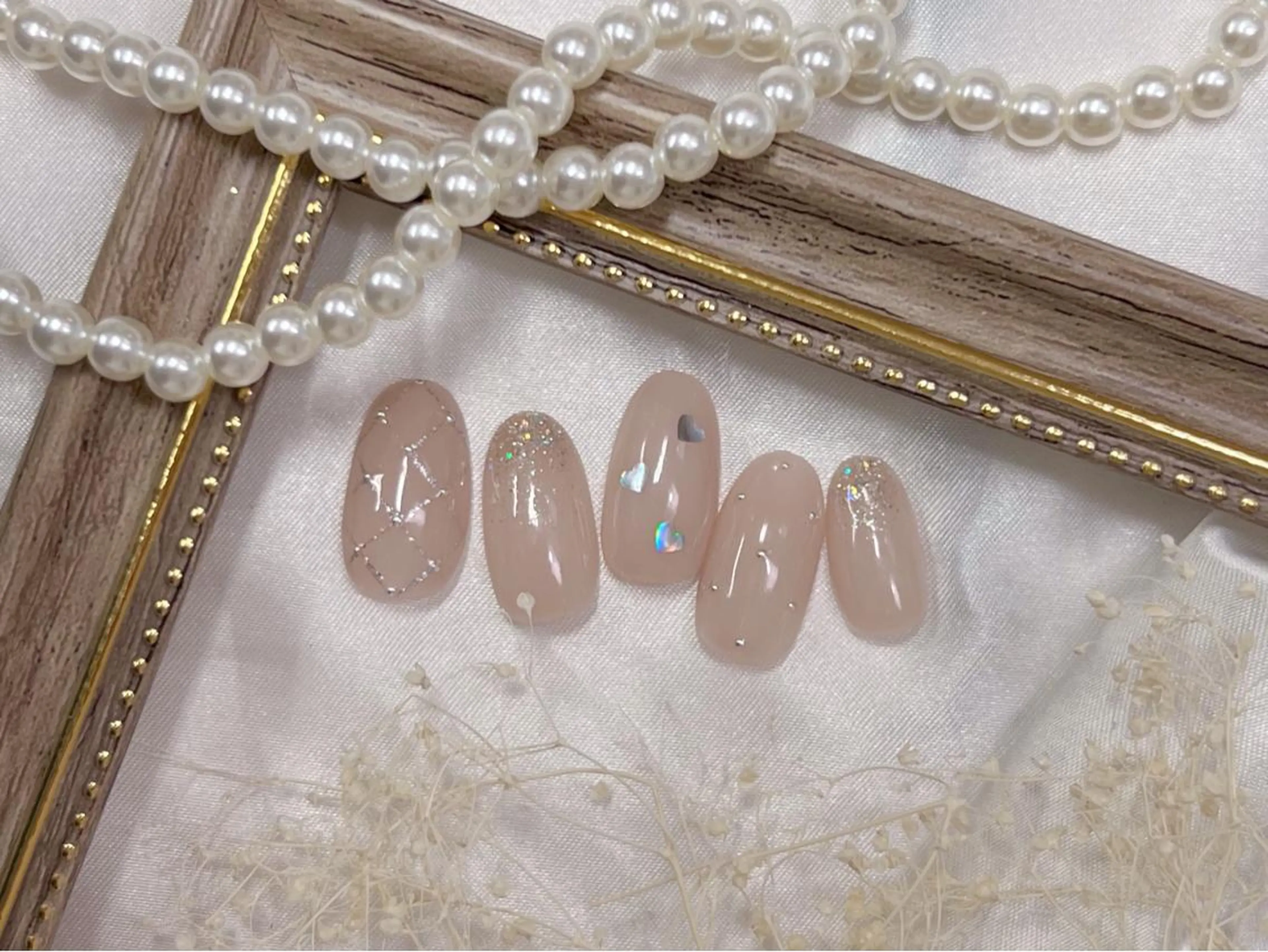 ネイル ハンドネイル ネイルPetit Ribbonのネイルデザイン