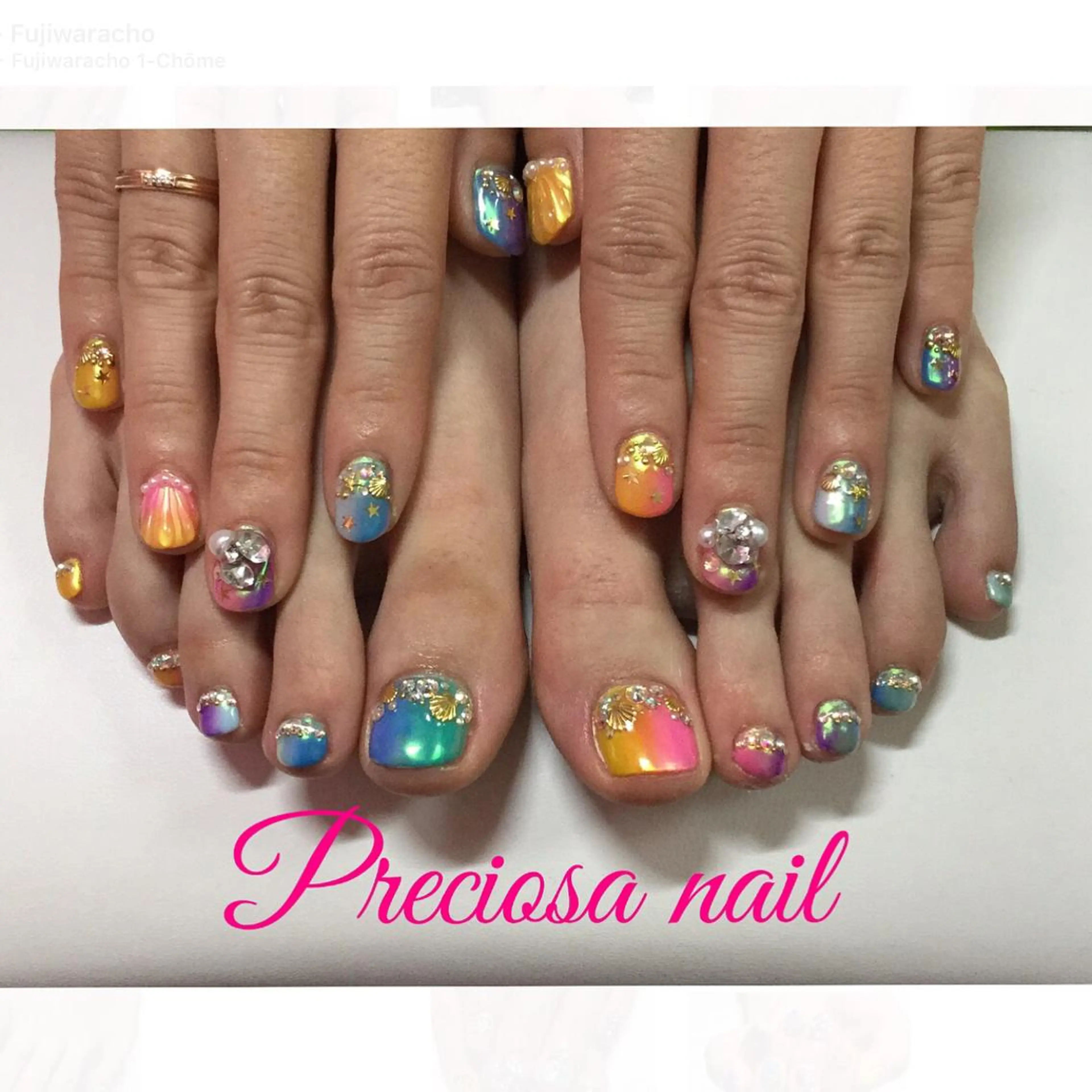 ネイル preciosa.nail所属・久場 晴美のネイルデザイン