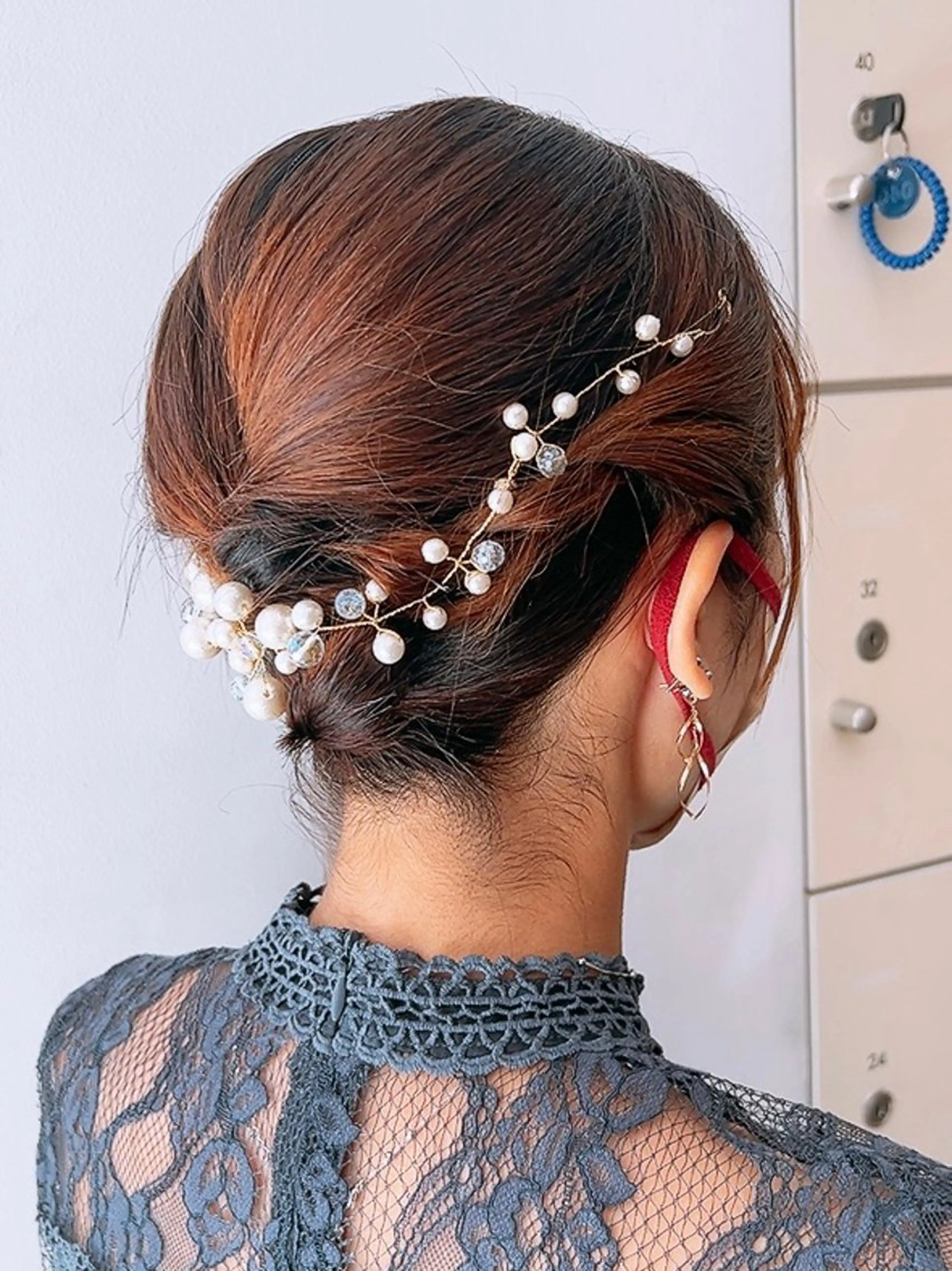 ヘアアレンジ ヘアセット 💠クロスパーマ /アレンジ/彩未💠のヘアスタイル