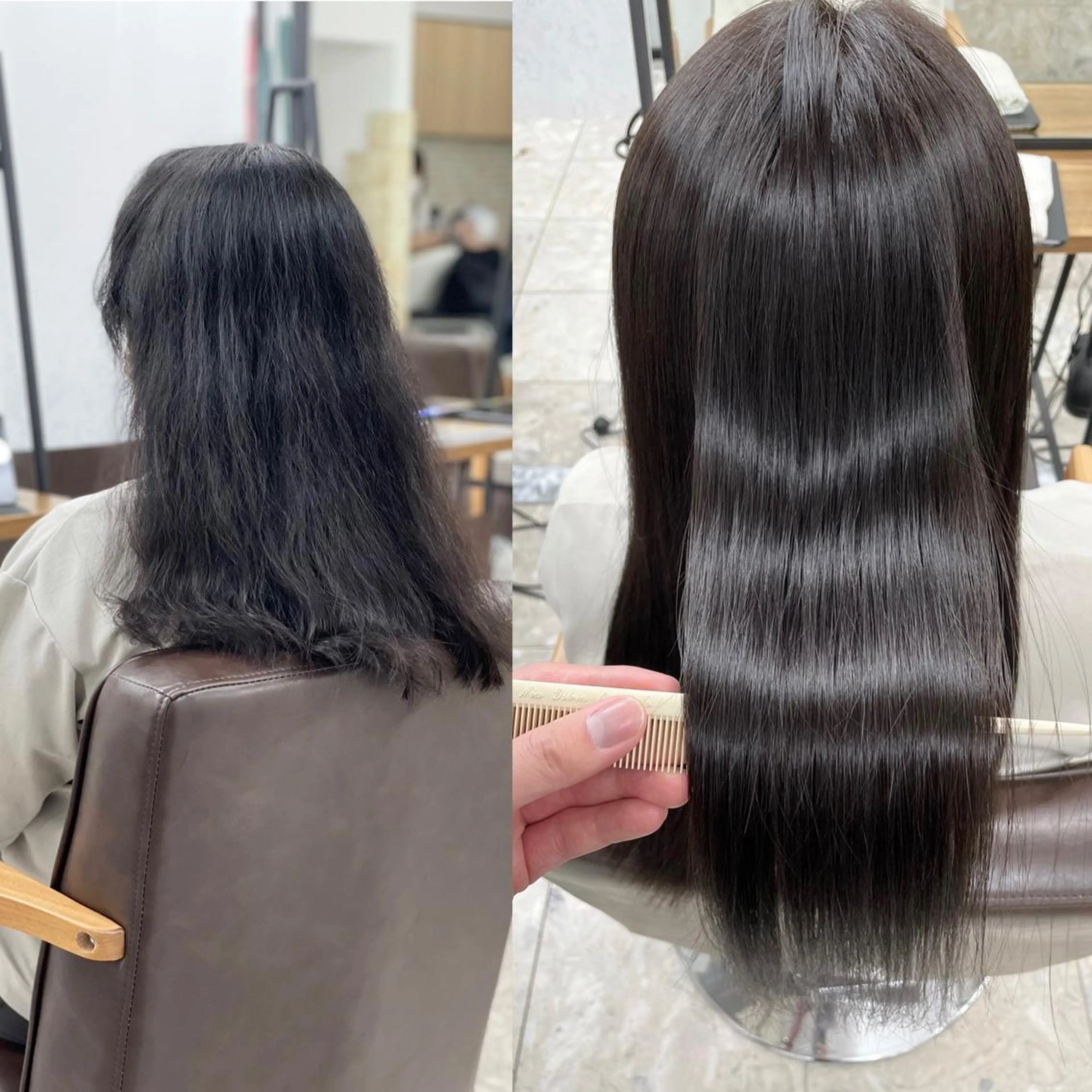 ロング パーマ 髪質改善 相武台ショート特化 💐川崎希💐のヘアスタイル