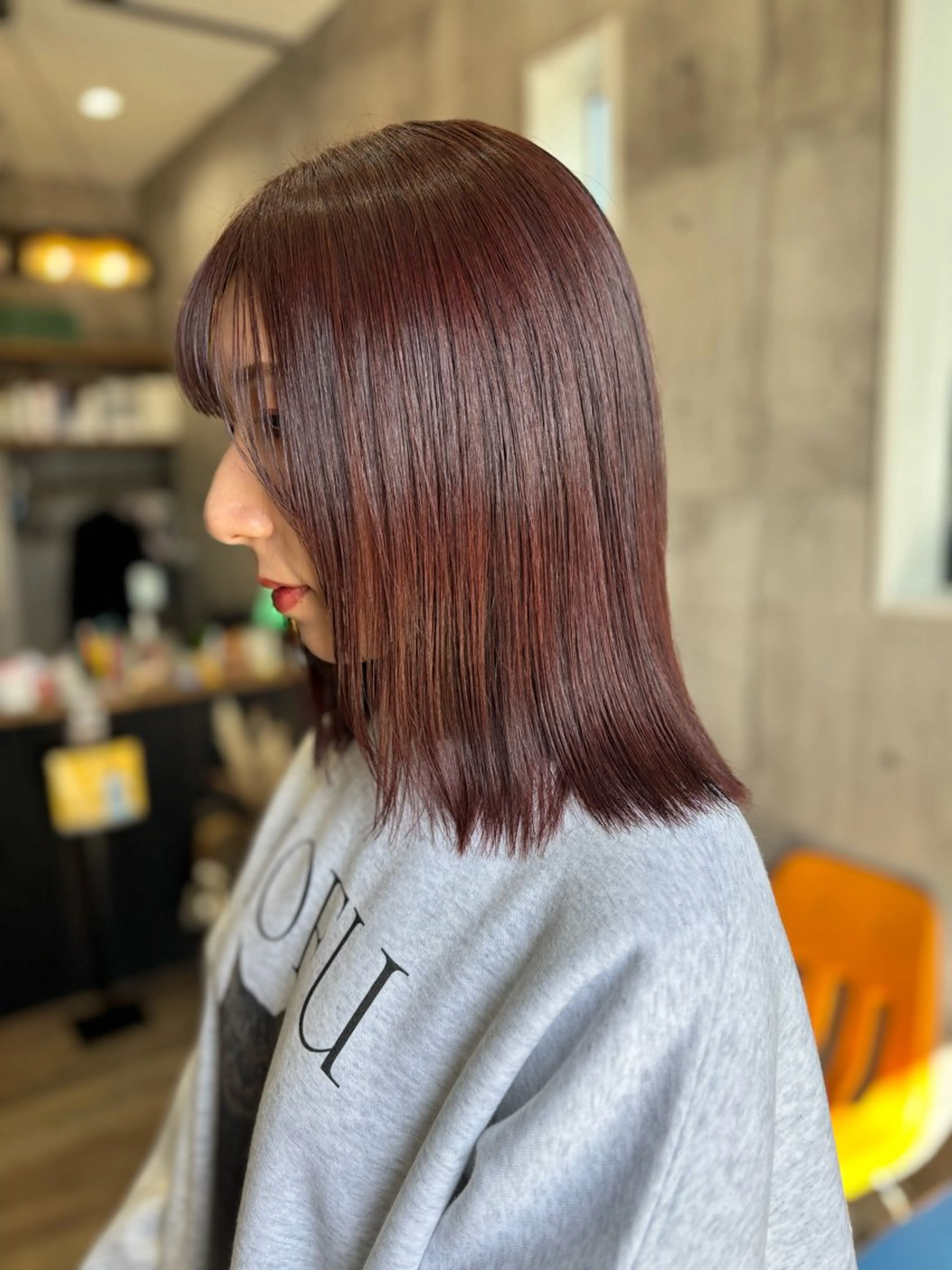 ショート ボブ カット ヘアカラー トリートメント Welila by haku所属・yuuki ウェリラバイハクのヘアスタイル