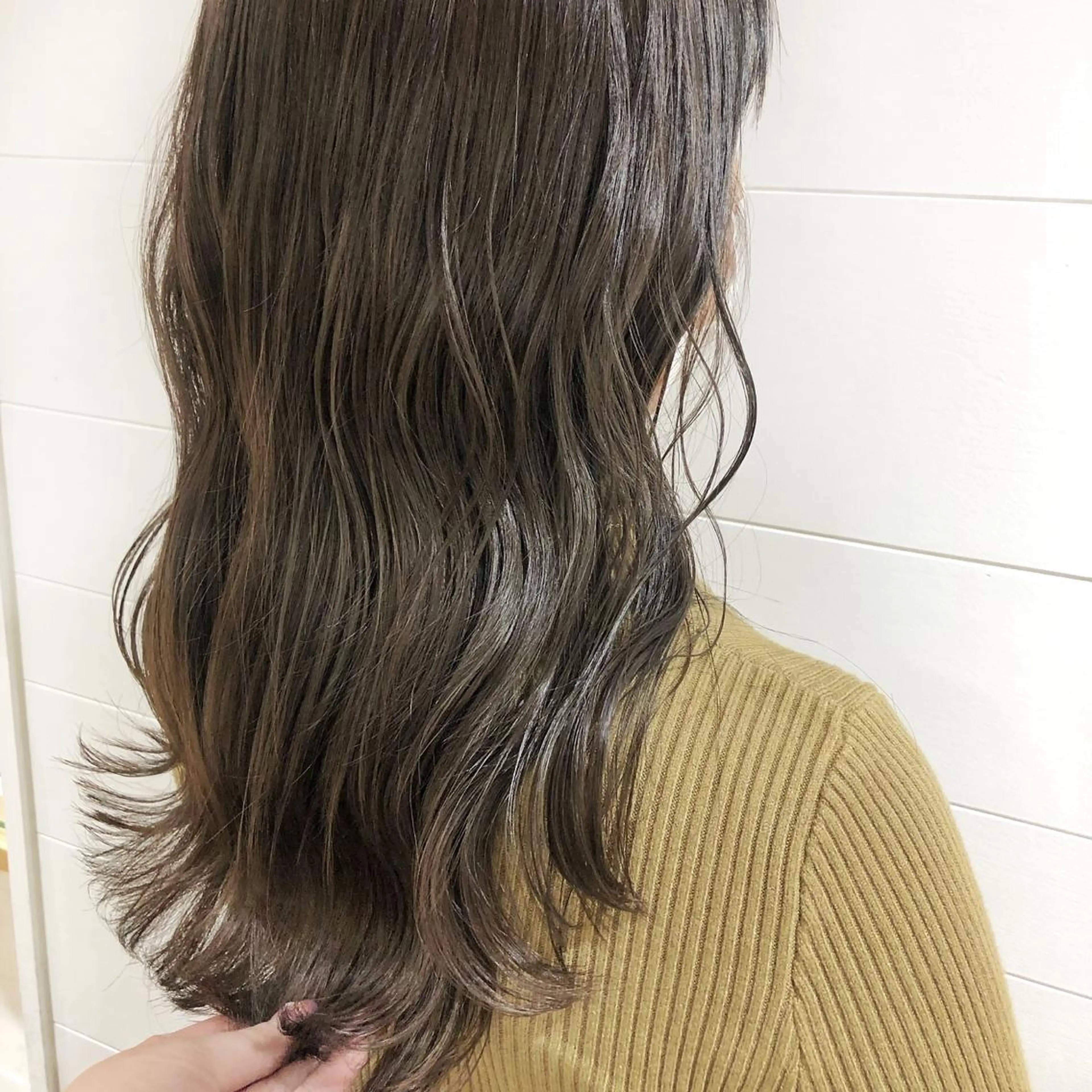 ロング カラー カット ヘアカラー 🌟eyeモデル募集 しもさこ🌟のヘアスタイル