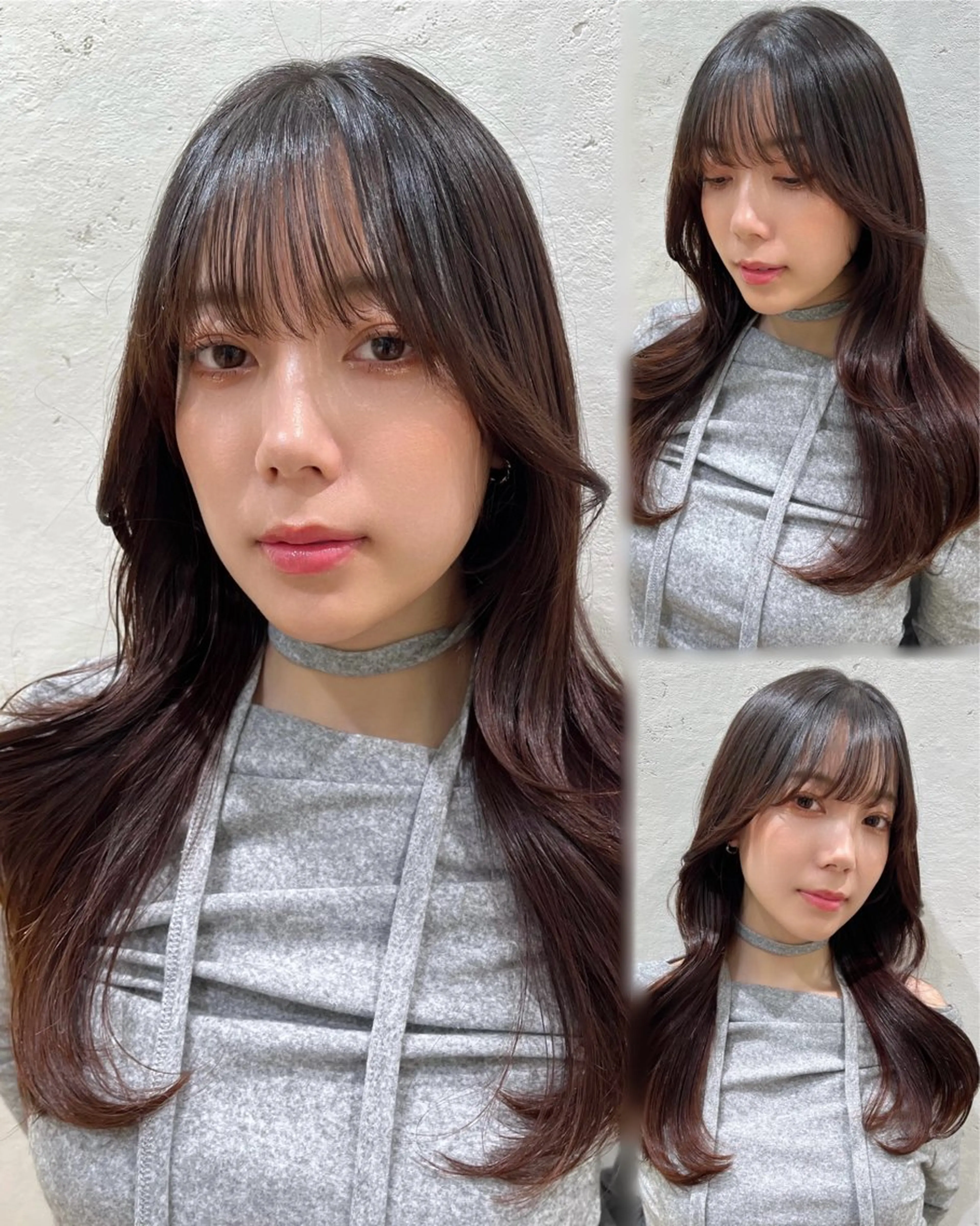 ロング カラー カット ヘアカラー トリートメント レイヤー/髪質改善/ 美髪矯正/手塚凌のヘアスタイル