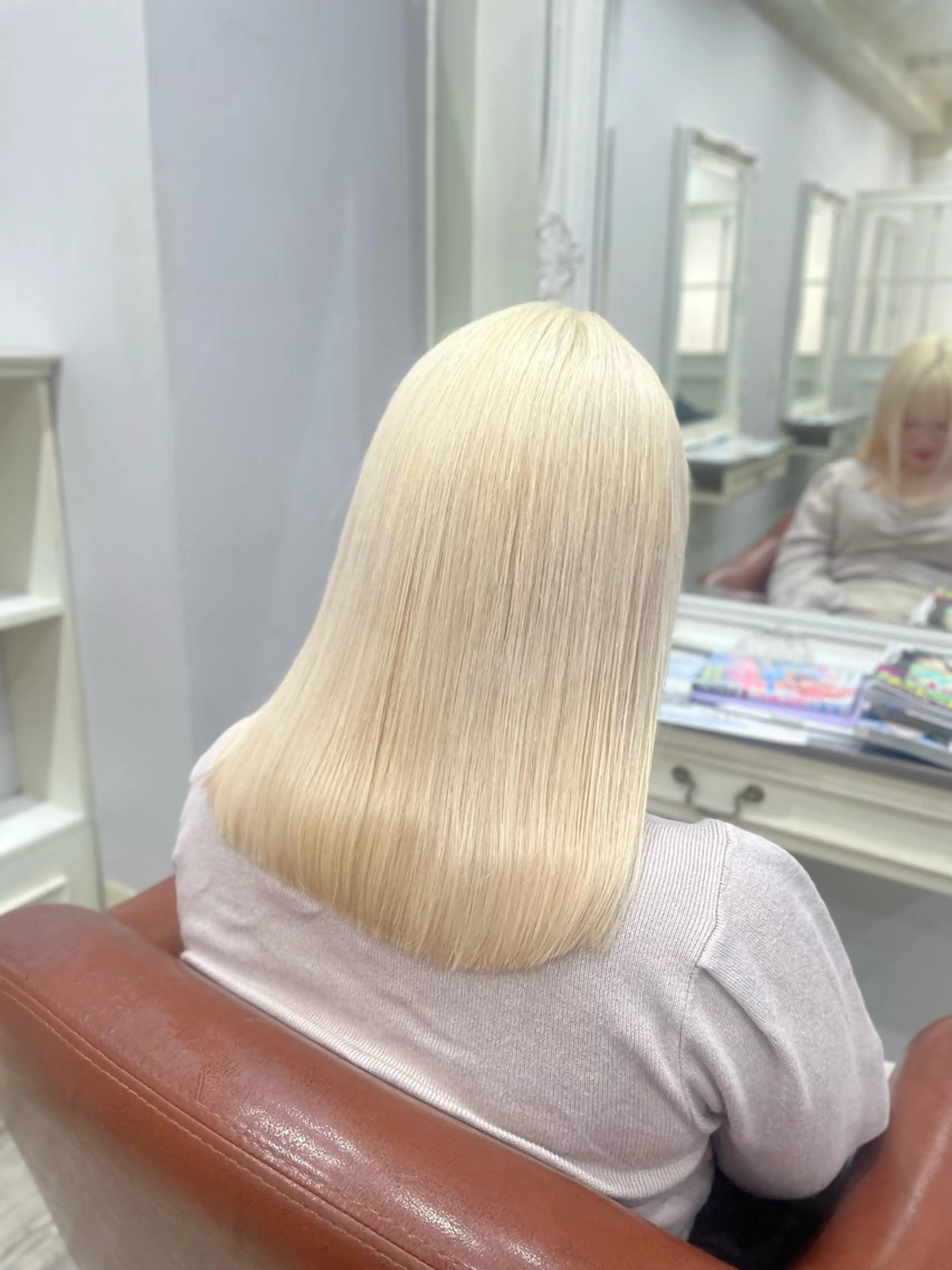 カラー inq名駅所属・今池/艶髪 髪質改善🦋柿下のヘアスタイル
