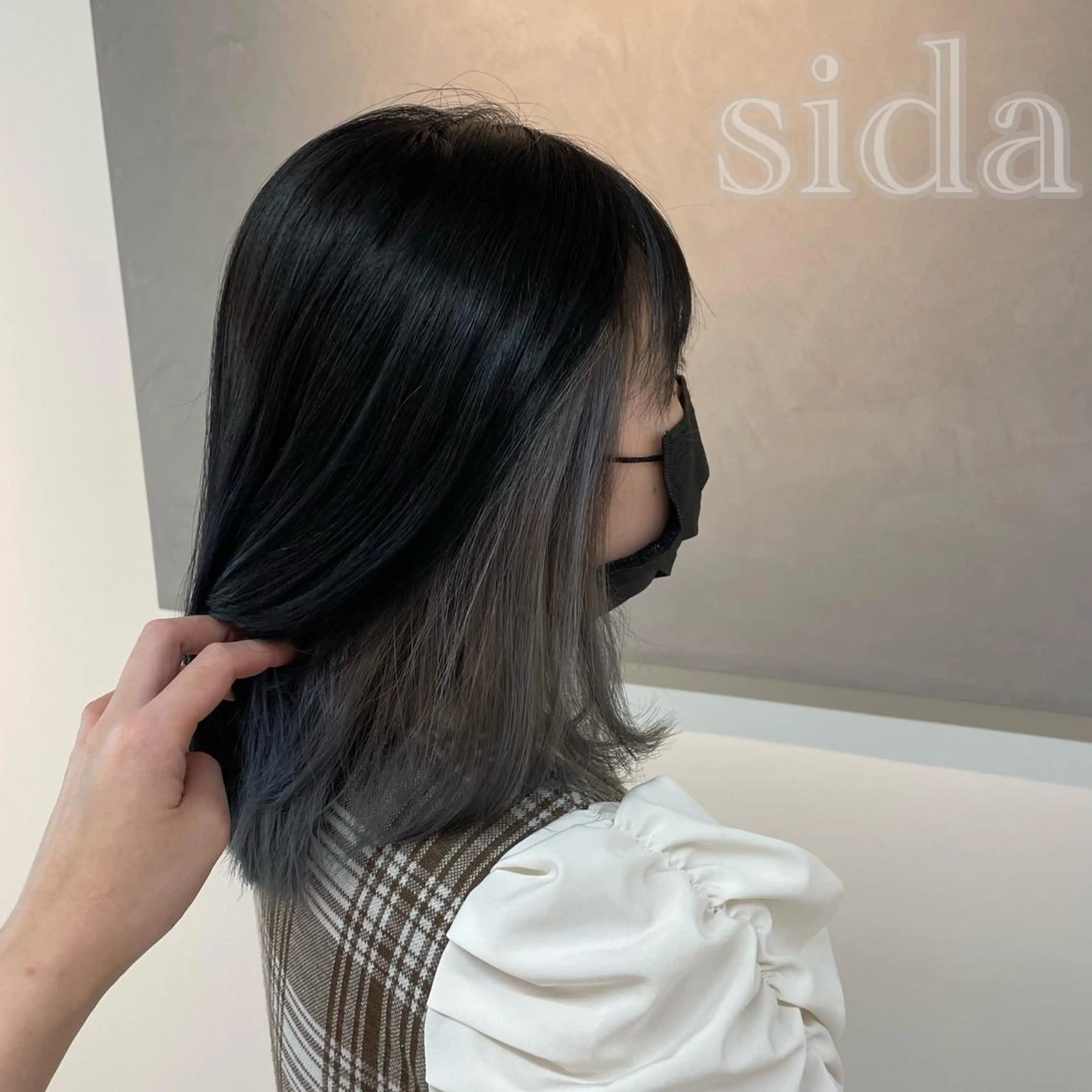 ミディアム カラー カット ヘアカラー sida西院店/ 西村真夜のヘアスタイル