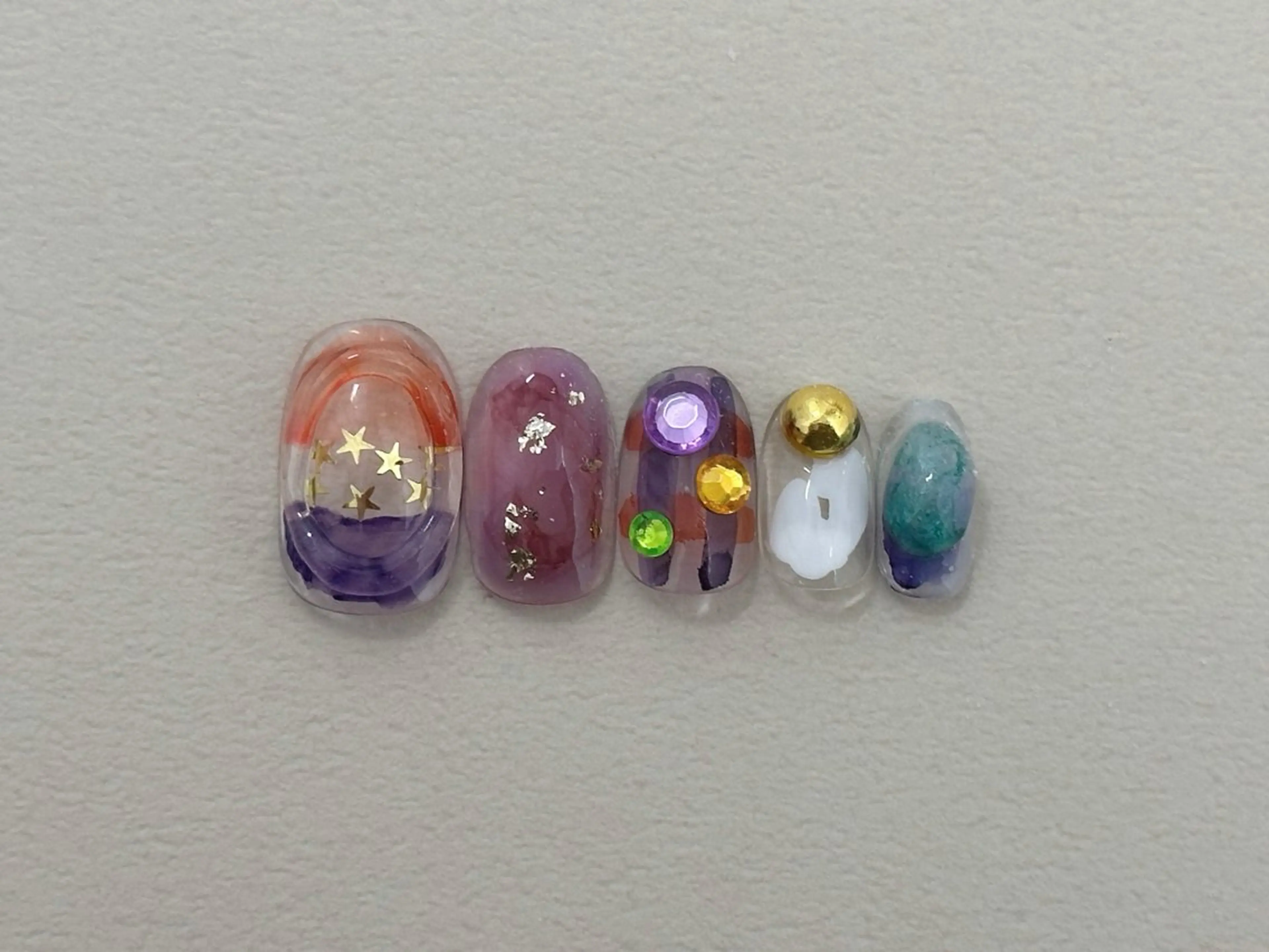 ネイル ハロウィン ハンドネイル Nail Katoのネイルデザイン