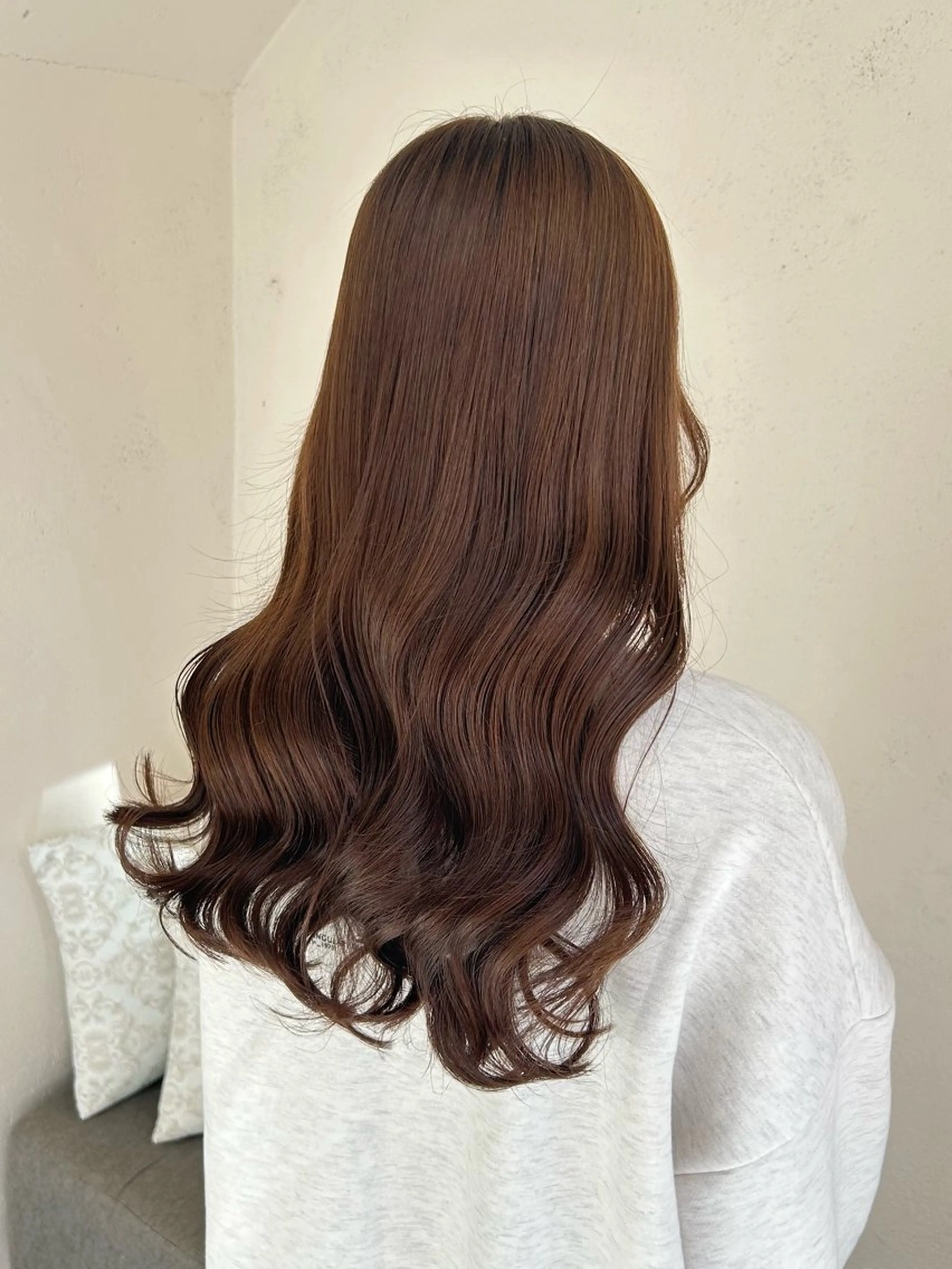 セミロング カラー 🌷愛されヘア🌷 伊藤　万裕のヘアスタイル