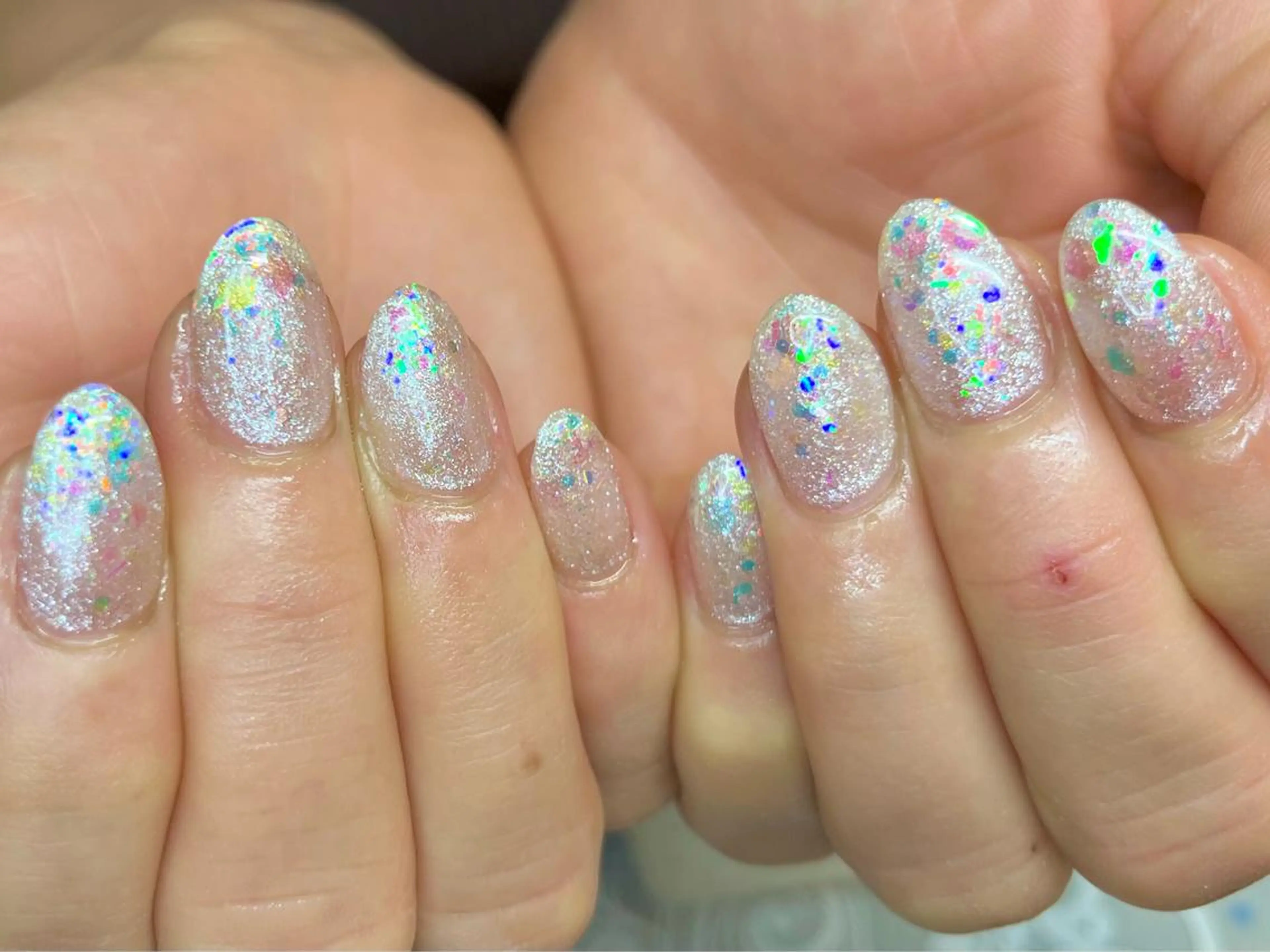 ショート カラー ネイル アートネイル オフィスネイル ワンカラーネイル ショートネイル ネイルサロン リリーブランシュ所属・森 瑞紀のネイルデザイン