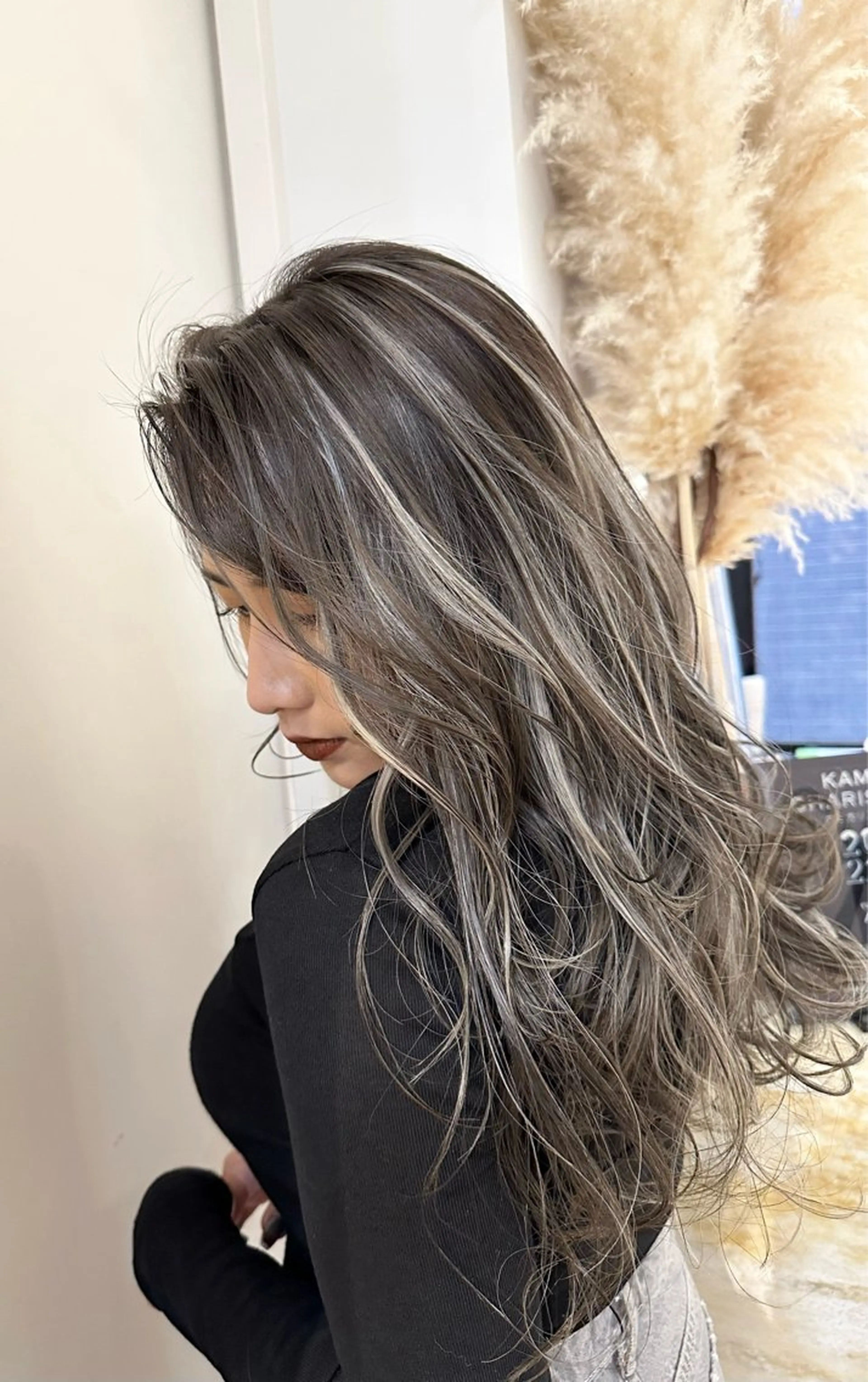 ロング カラー パーマ ヘアアレンジ メンズ Dimo＆所属・海外レイヤー /ダイスケのヘアスタイル