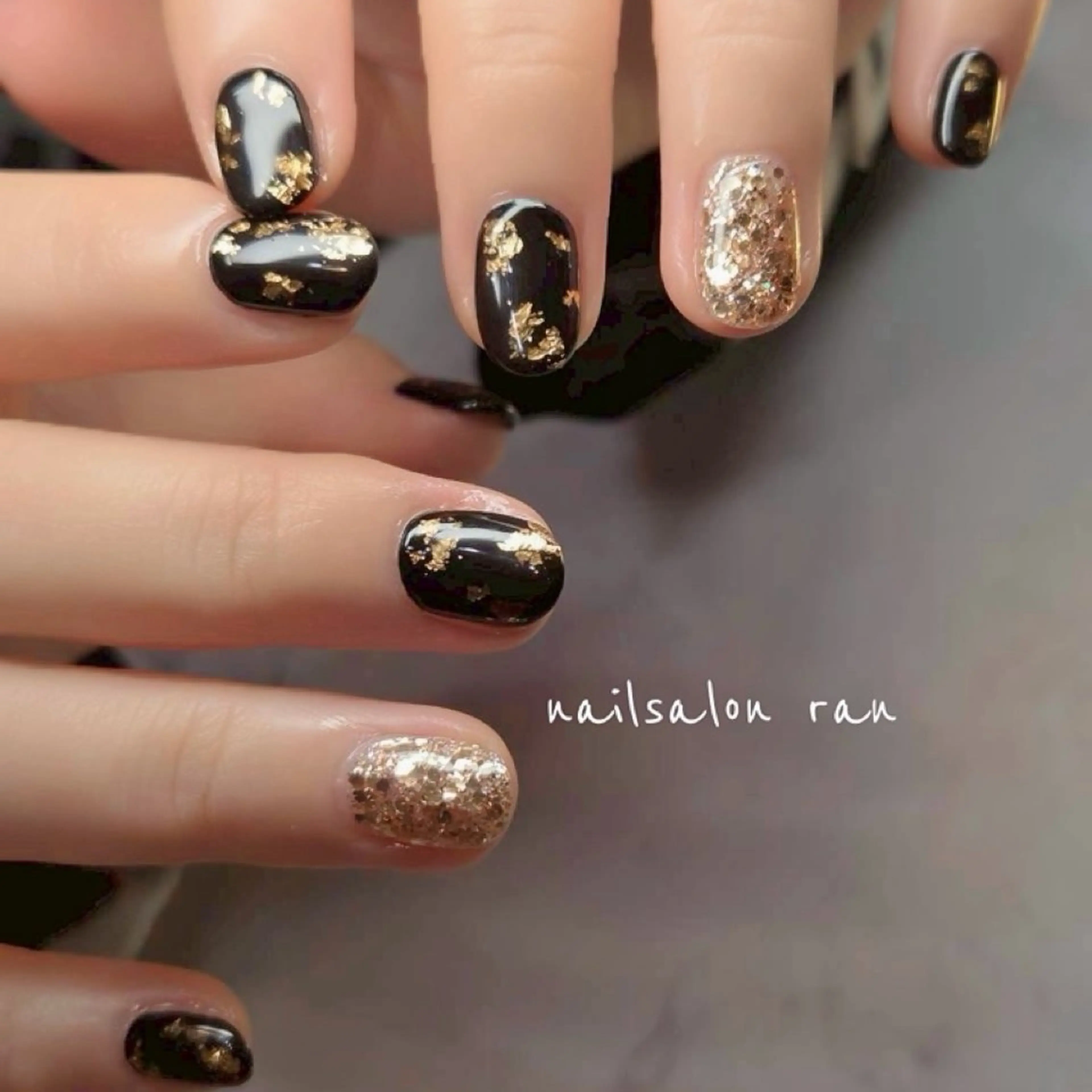 ネイル アニマル柄 ハンドネイル ハンドケア nailsalon ranのネイルデザイン