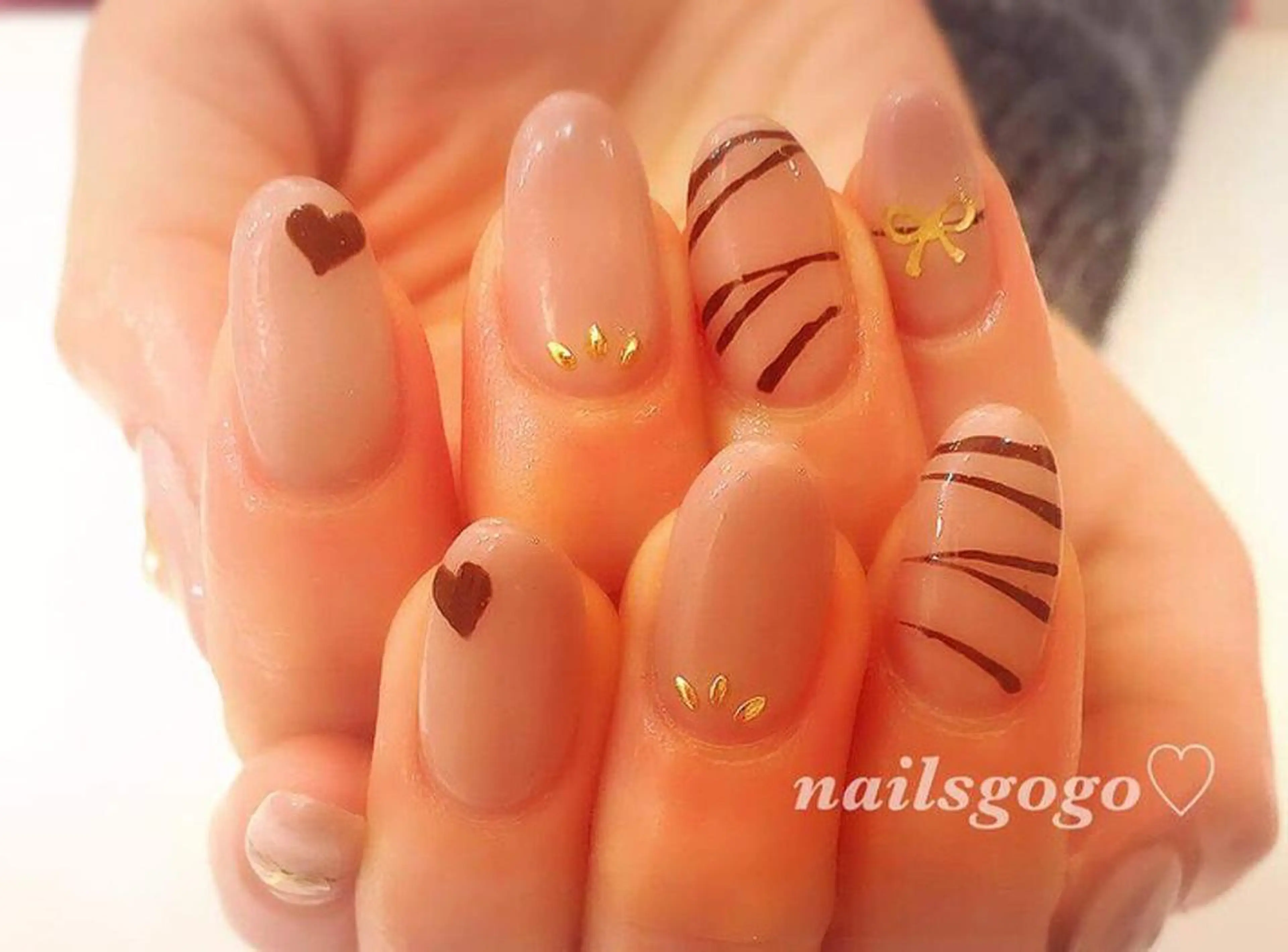 ミディアム カラー メンズ キッズ ネイル 卒業式のヘアスタイル アートネイル フットネイル ジェルネイル 卒業式 NAILSGOGO shibuyaのネイルデザイン