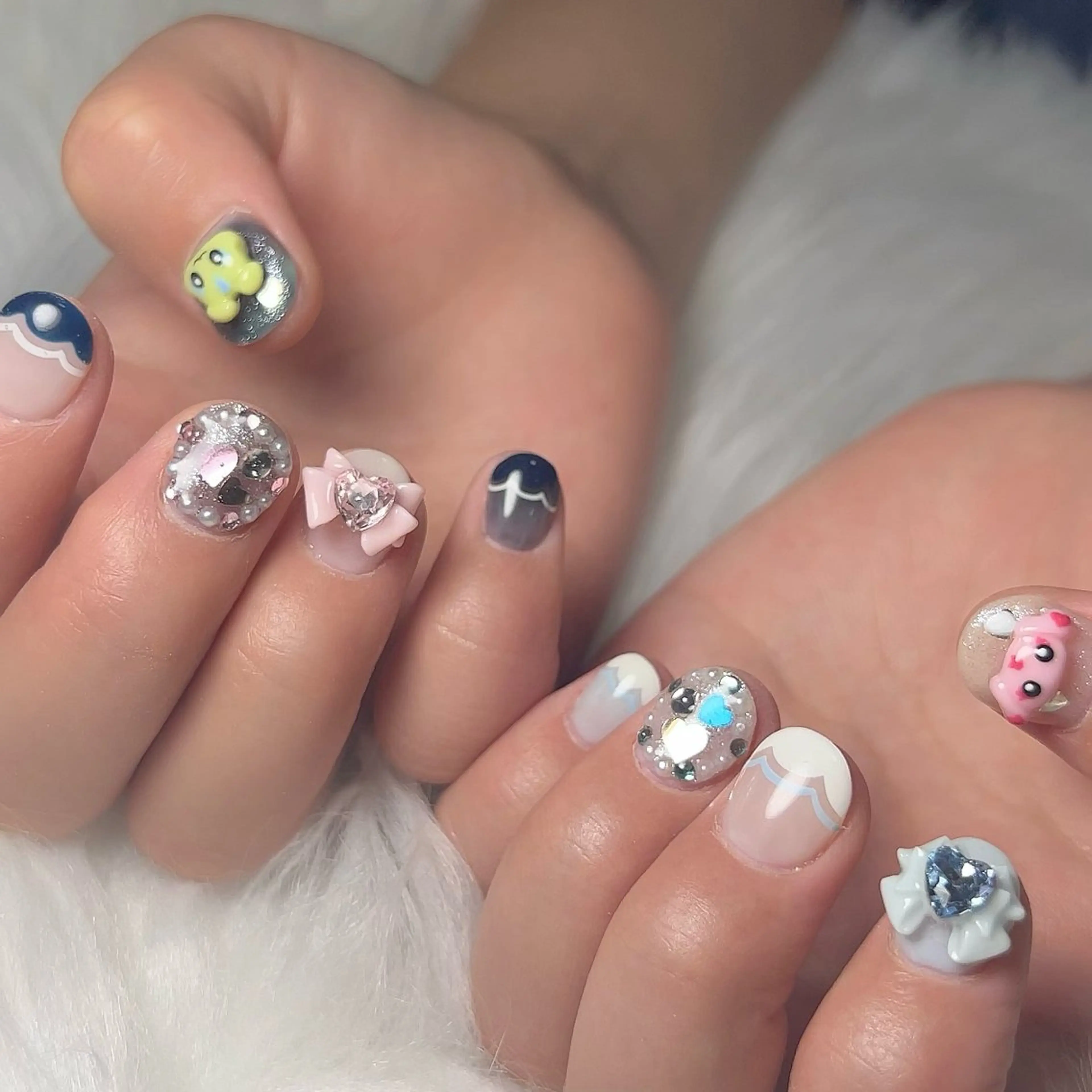 ネイル ハンドネイル 【Yappy🌈】 💖P-tanaのネイルデザイン