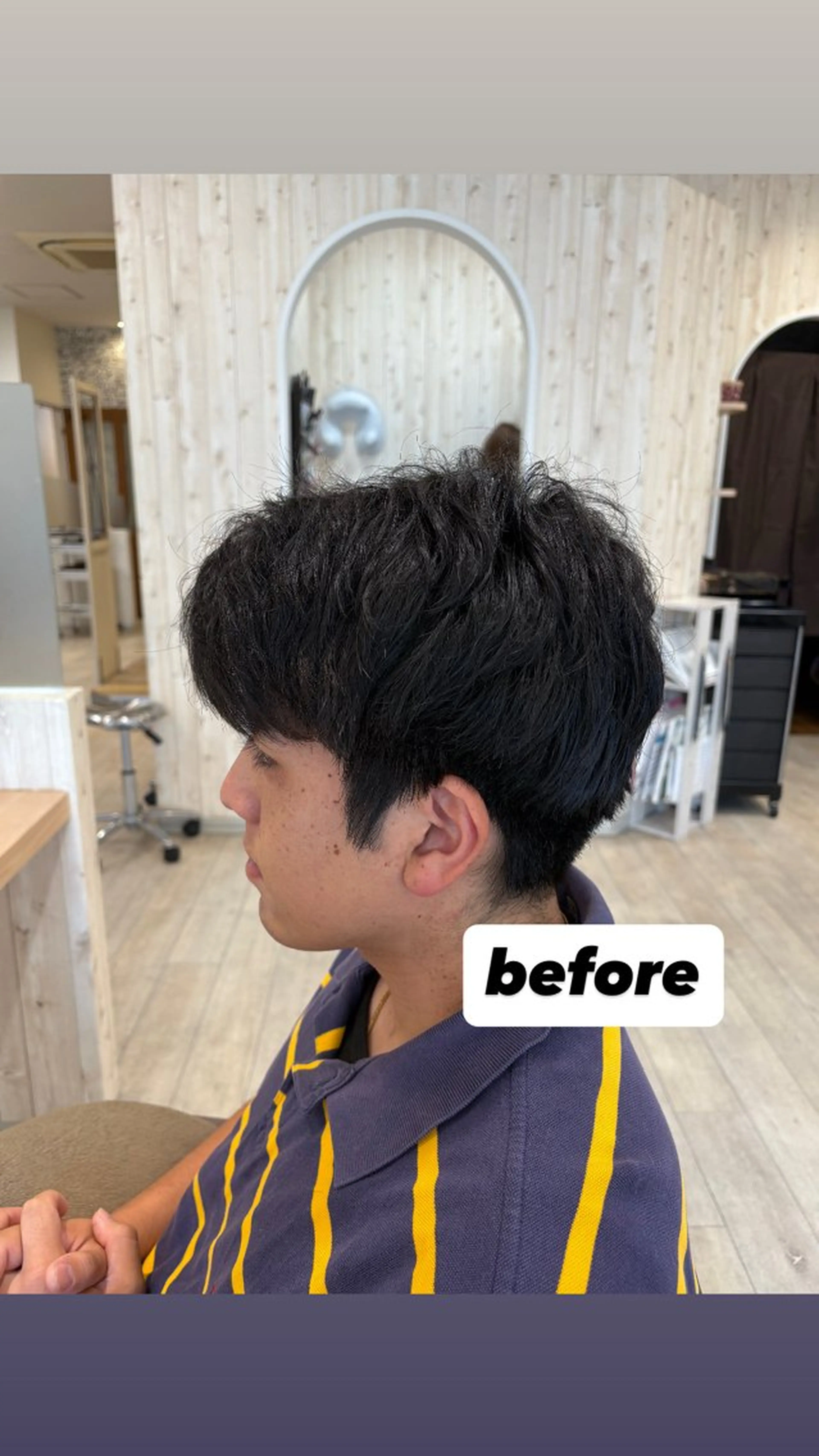 メンズ メンズ0円モデル✂️ 🎀藤村音寧🎀のヘアスタイル