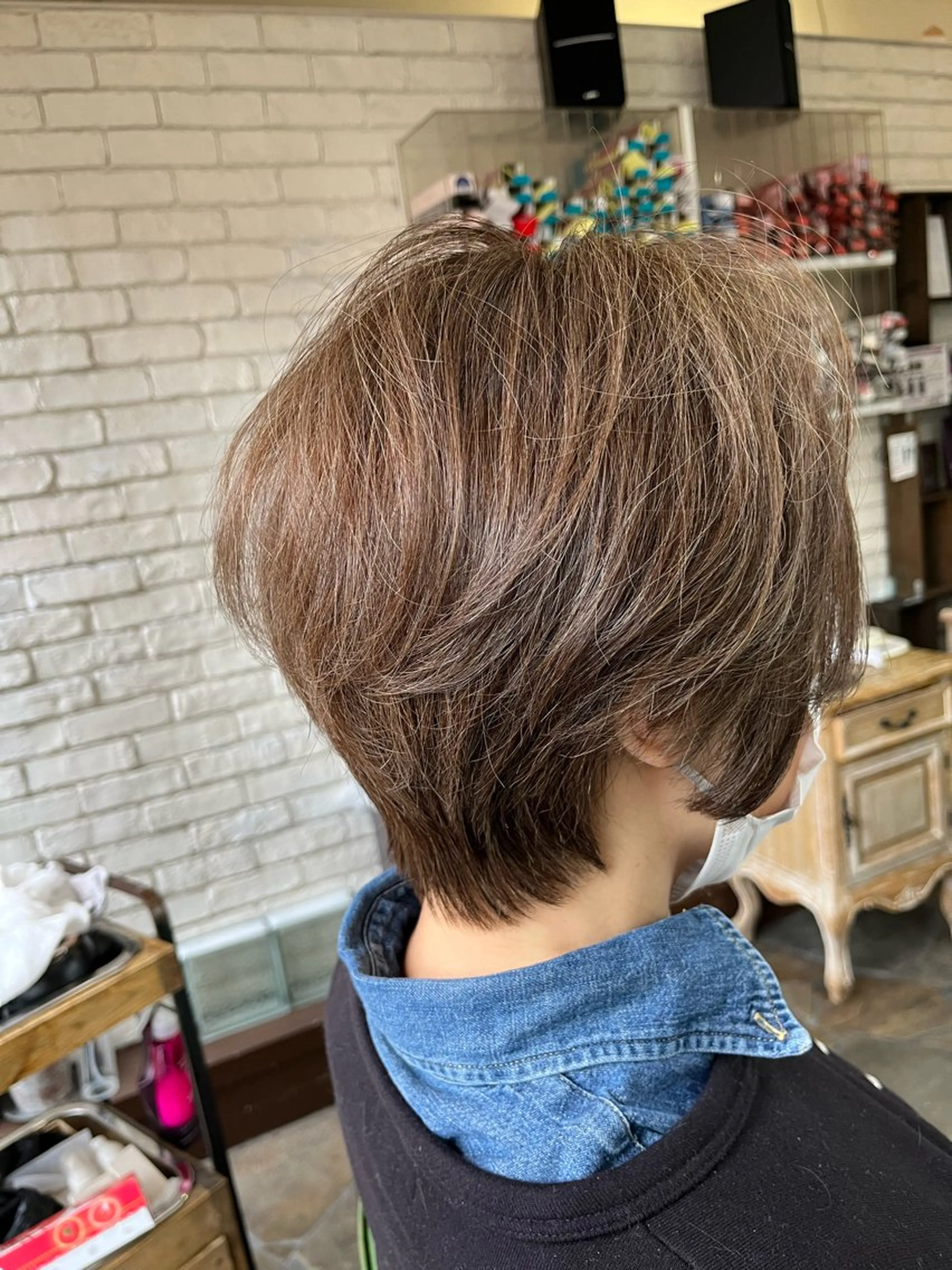 ショート アッシュ Cyecoril所属・戸本 泰久のヘアスタイル