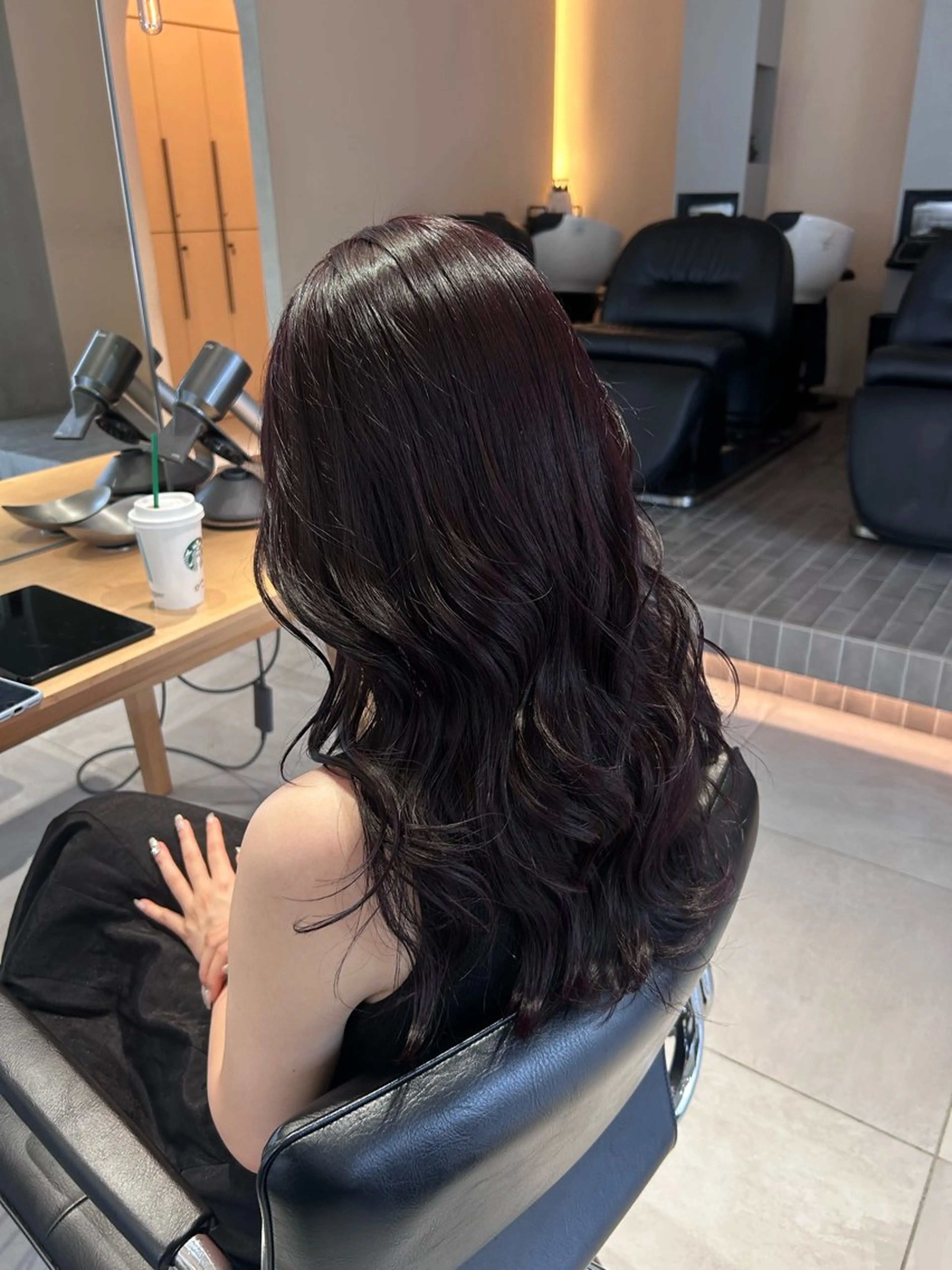 カラー カット ヘアカラー トリートメント ヘッドスパ ヘアセット ハイトーン/エクステ レイヤー/mikoのヘアスタイル
