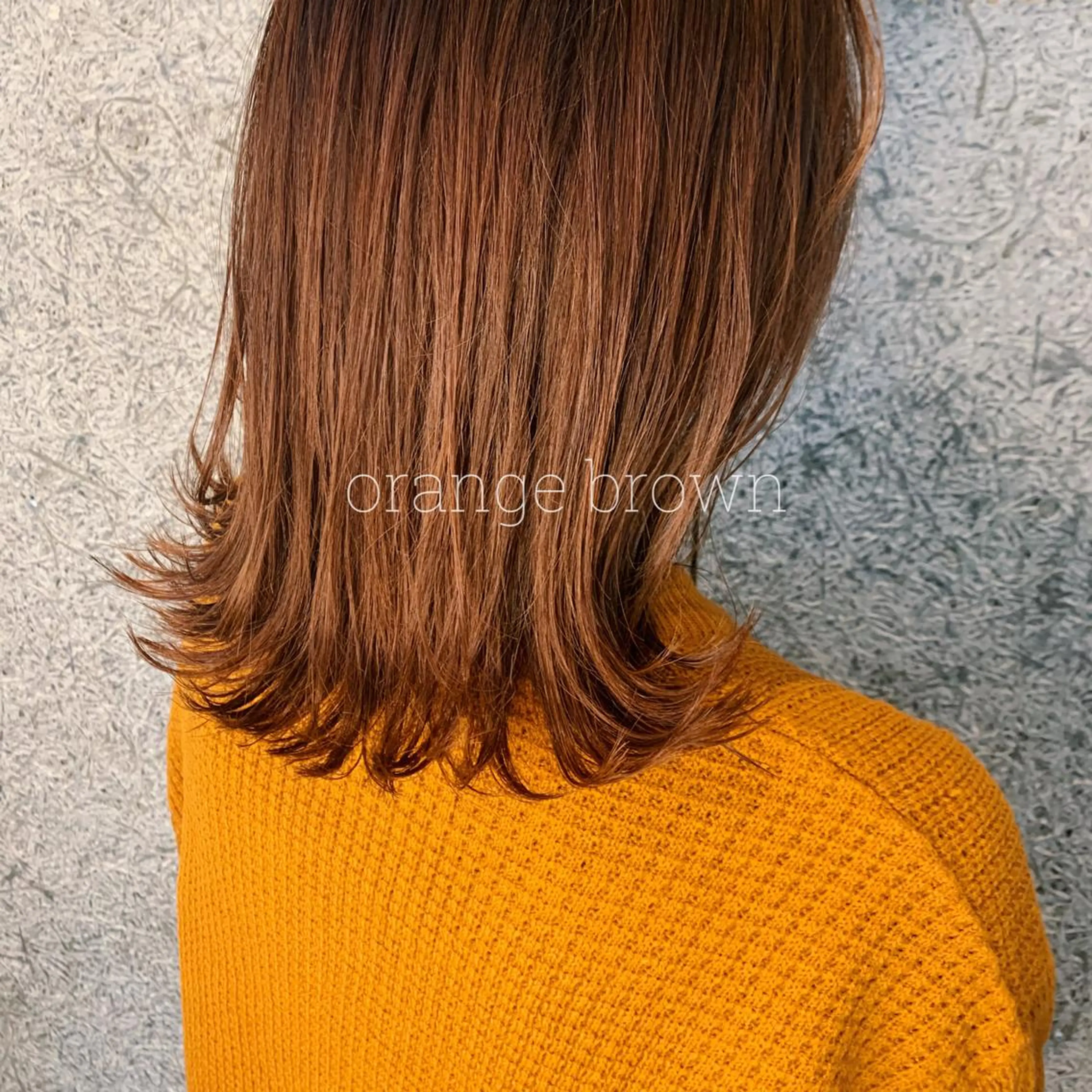 セミロング カラー カット ヘアカラー トリートメント RINA🧤 デザインとボブのヘアスタイル