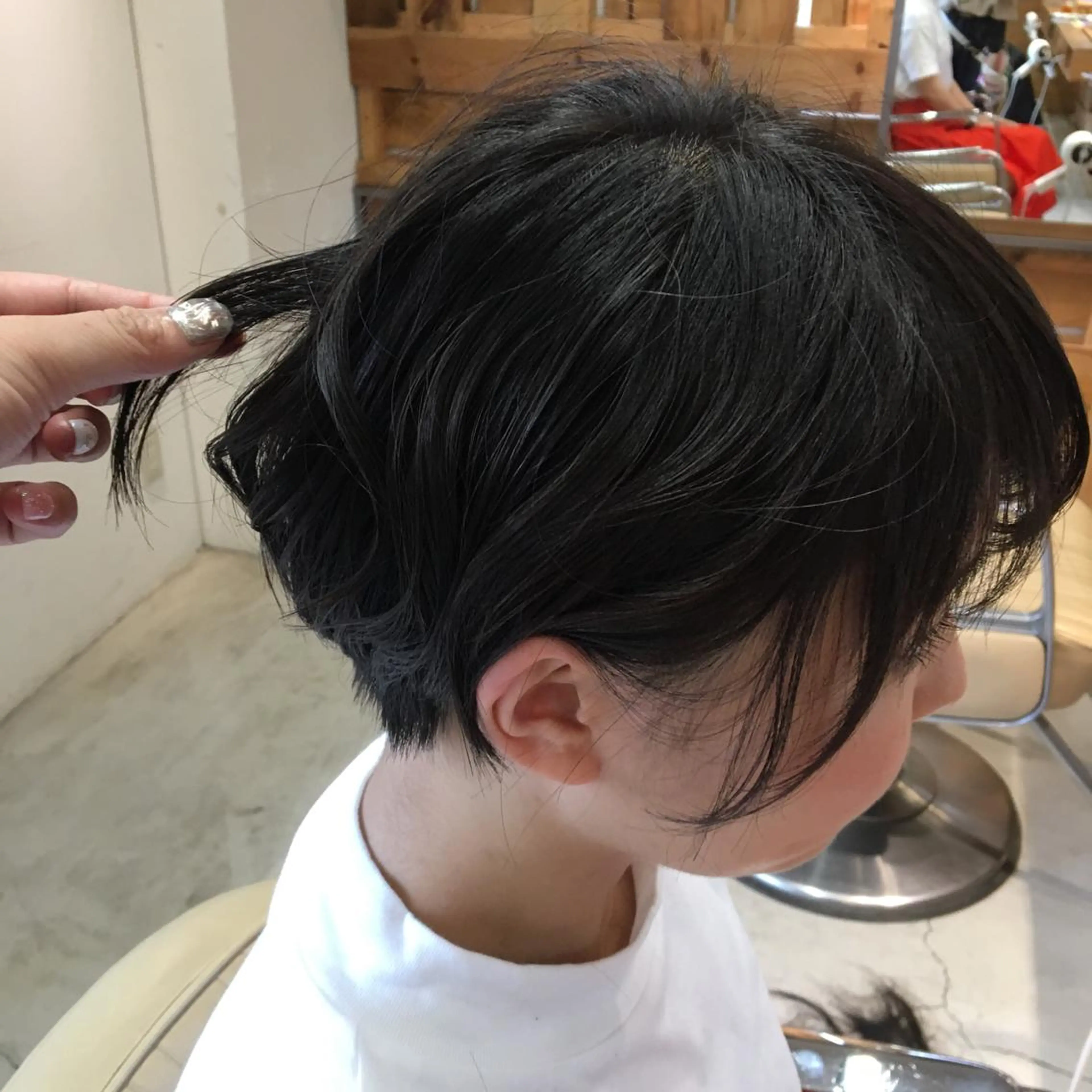 ショート カラー アッシュ ハイライトカラー ハイライト SALOWIN所属・マンツーマン美容師 MIHO♡のヘアスタイル