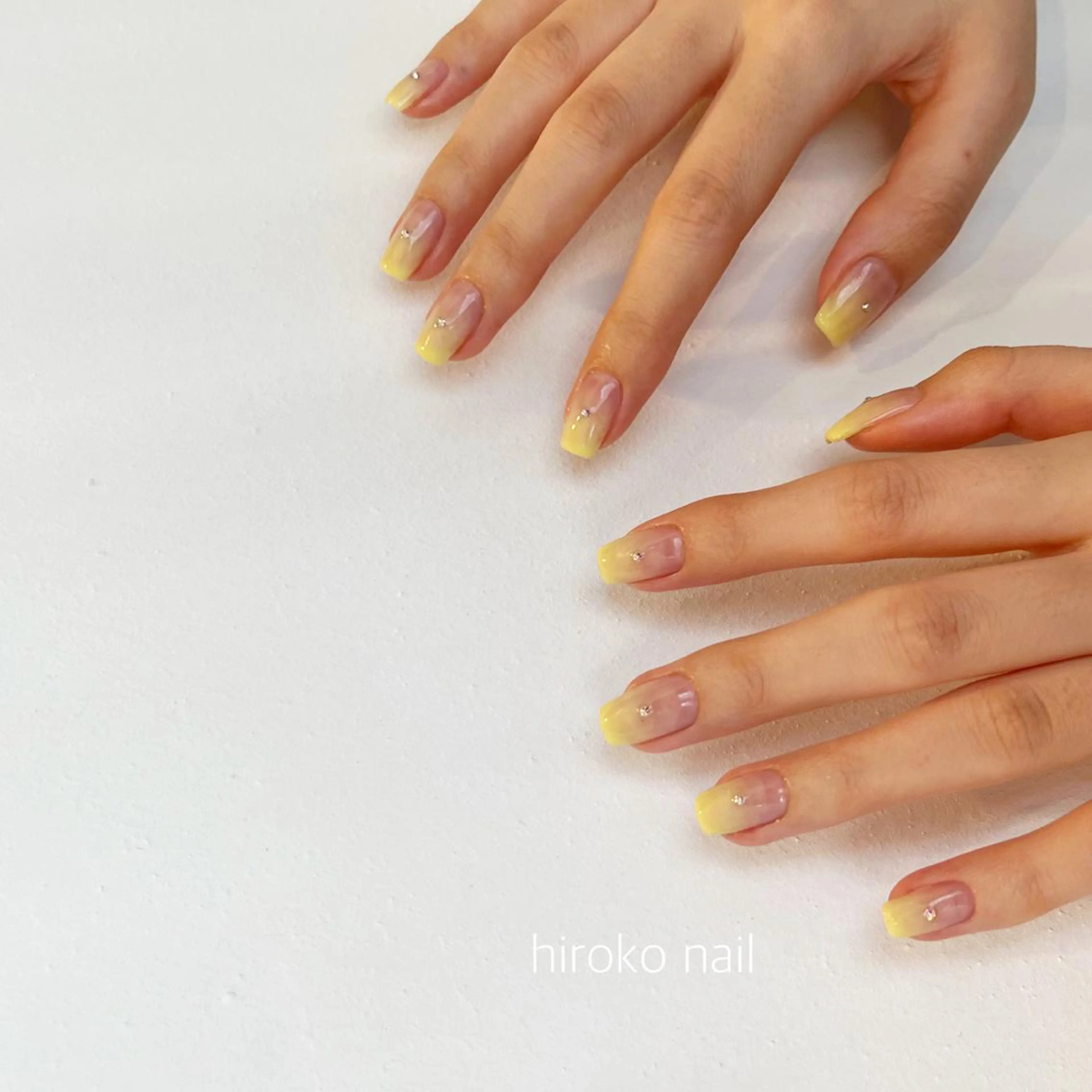 ネイル ストーンネイル ハンドネイル hiroko nailのネイルデザイン