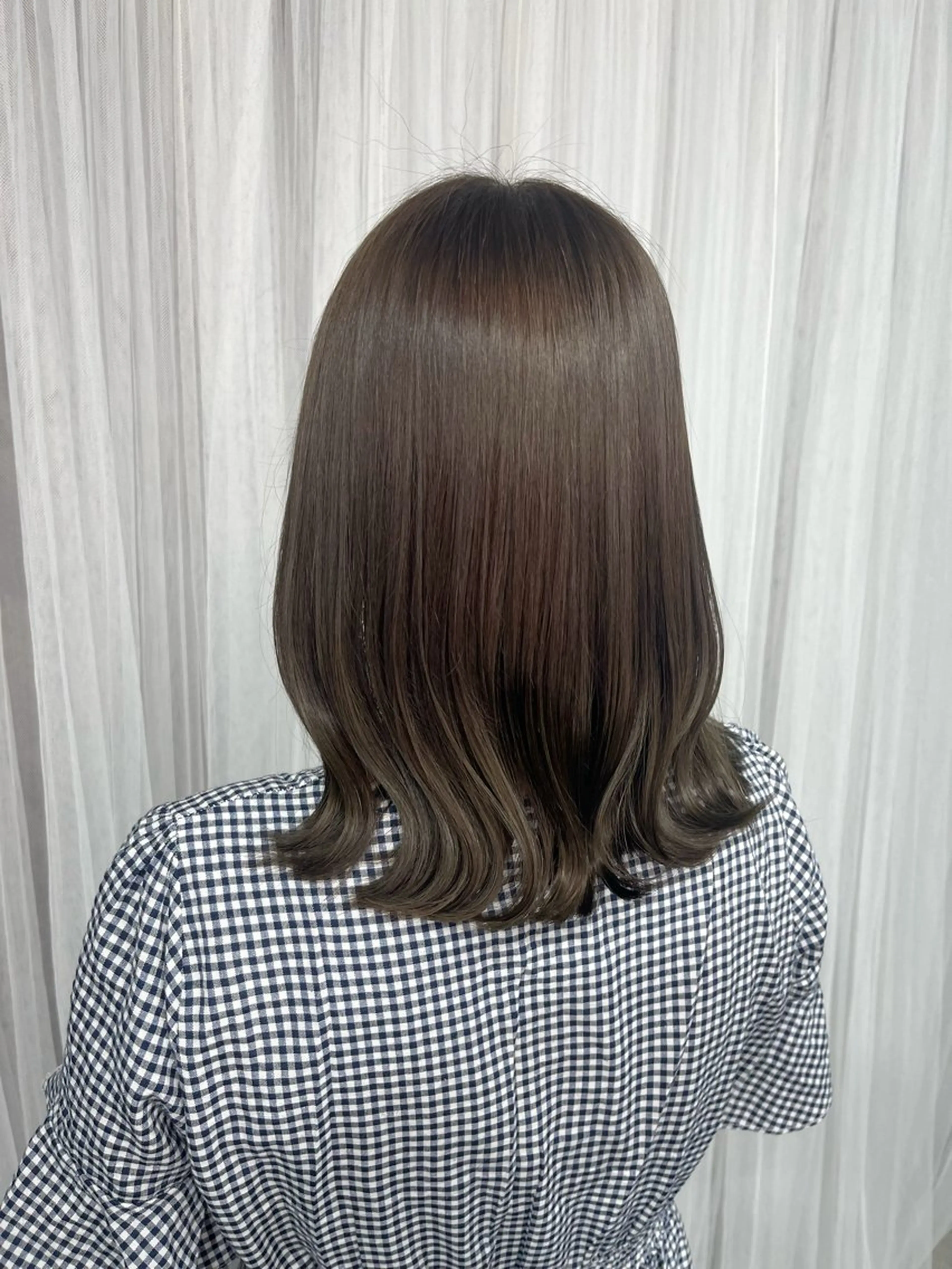 ミディアム ヘアカラー トリートメント 伊藤 由妃乃のヘアスタイル