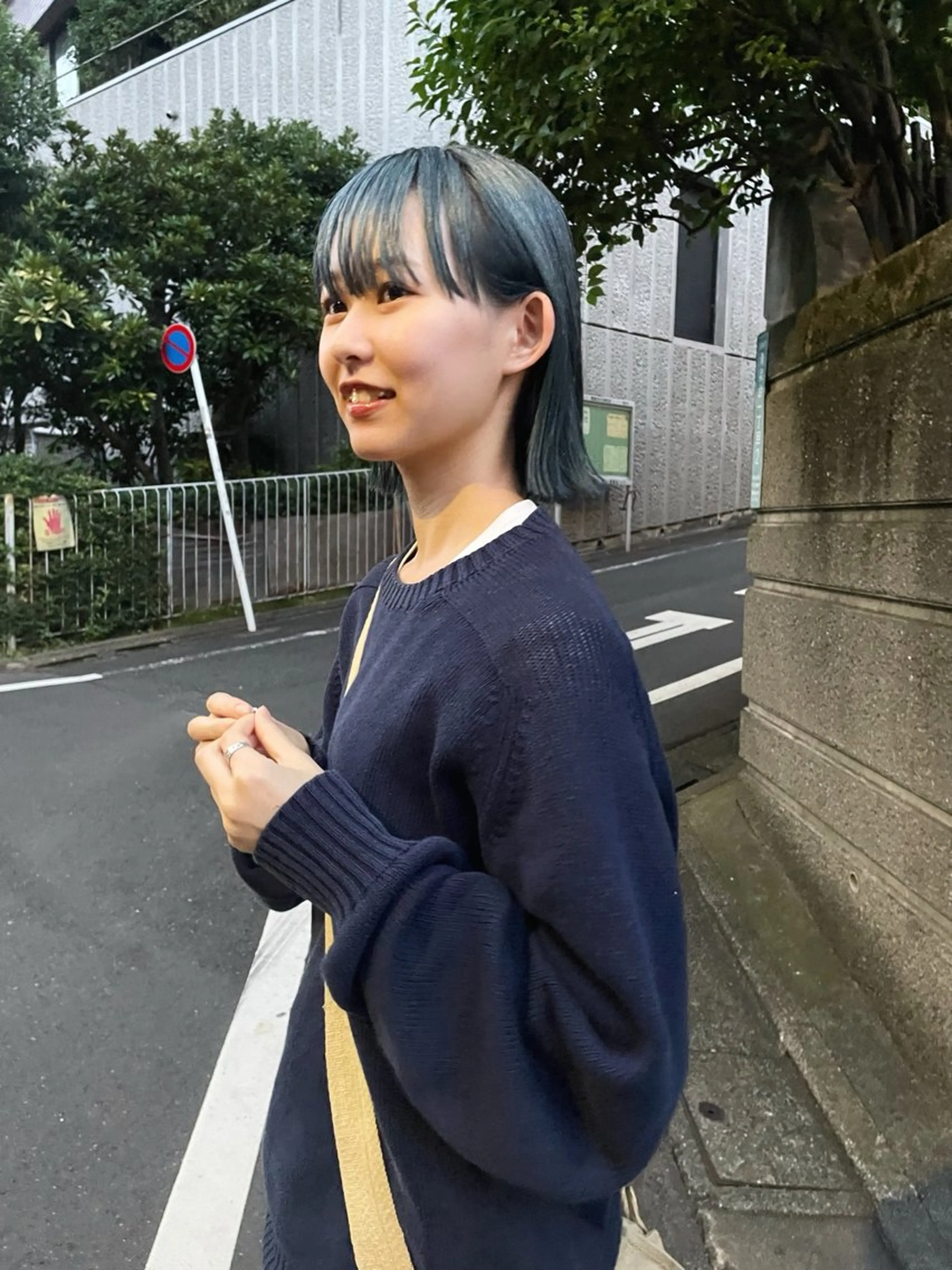 ミディアム カラー ヘアカラー トリートメント groovy所属・学芸大学/bob/ Sakuraのヘアスタイル