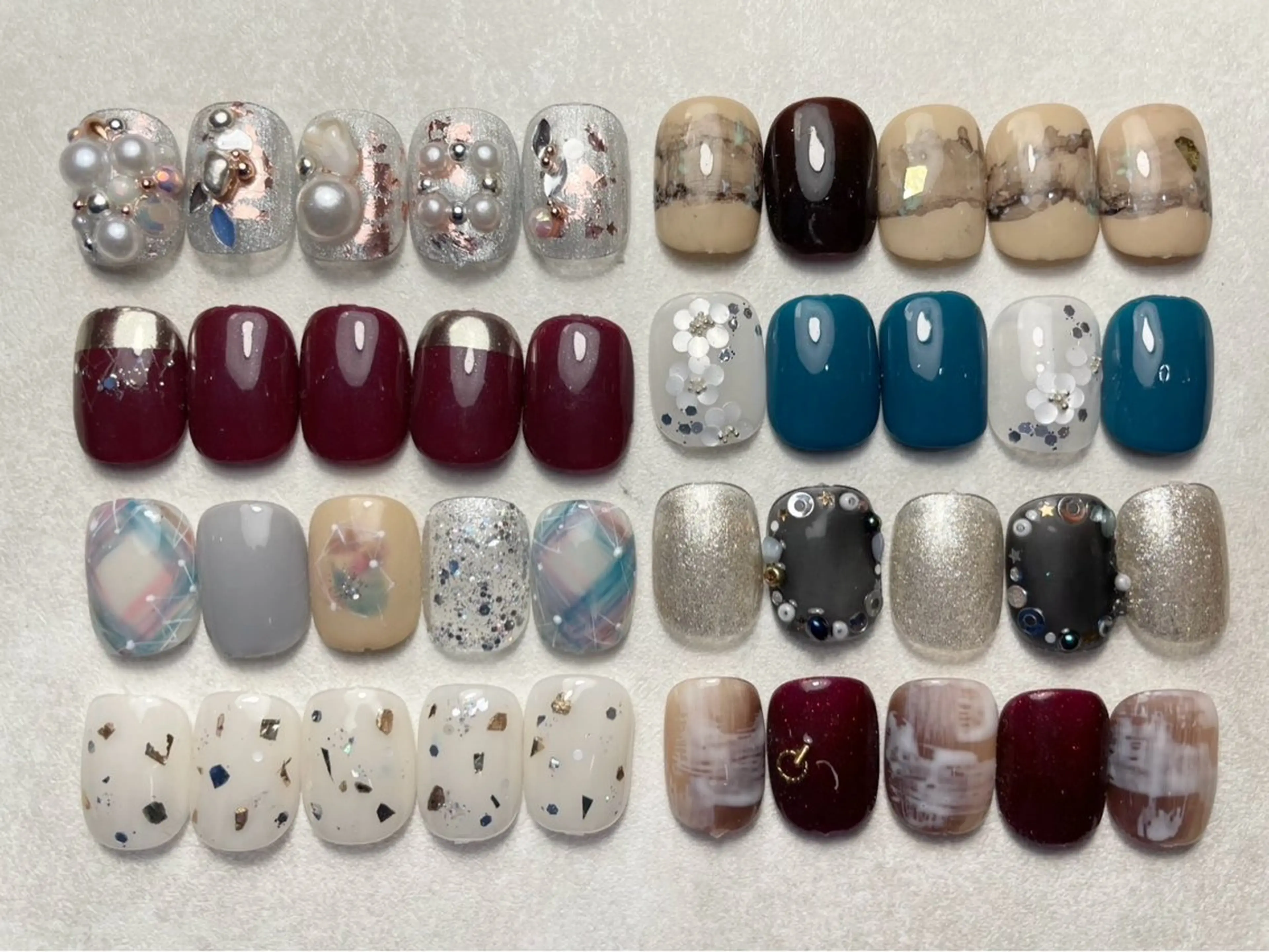 ネイル ハンドネイル 隅田 花のネイルデザイン