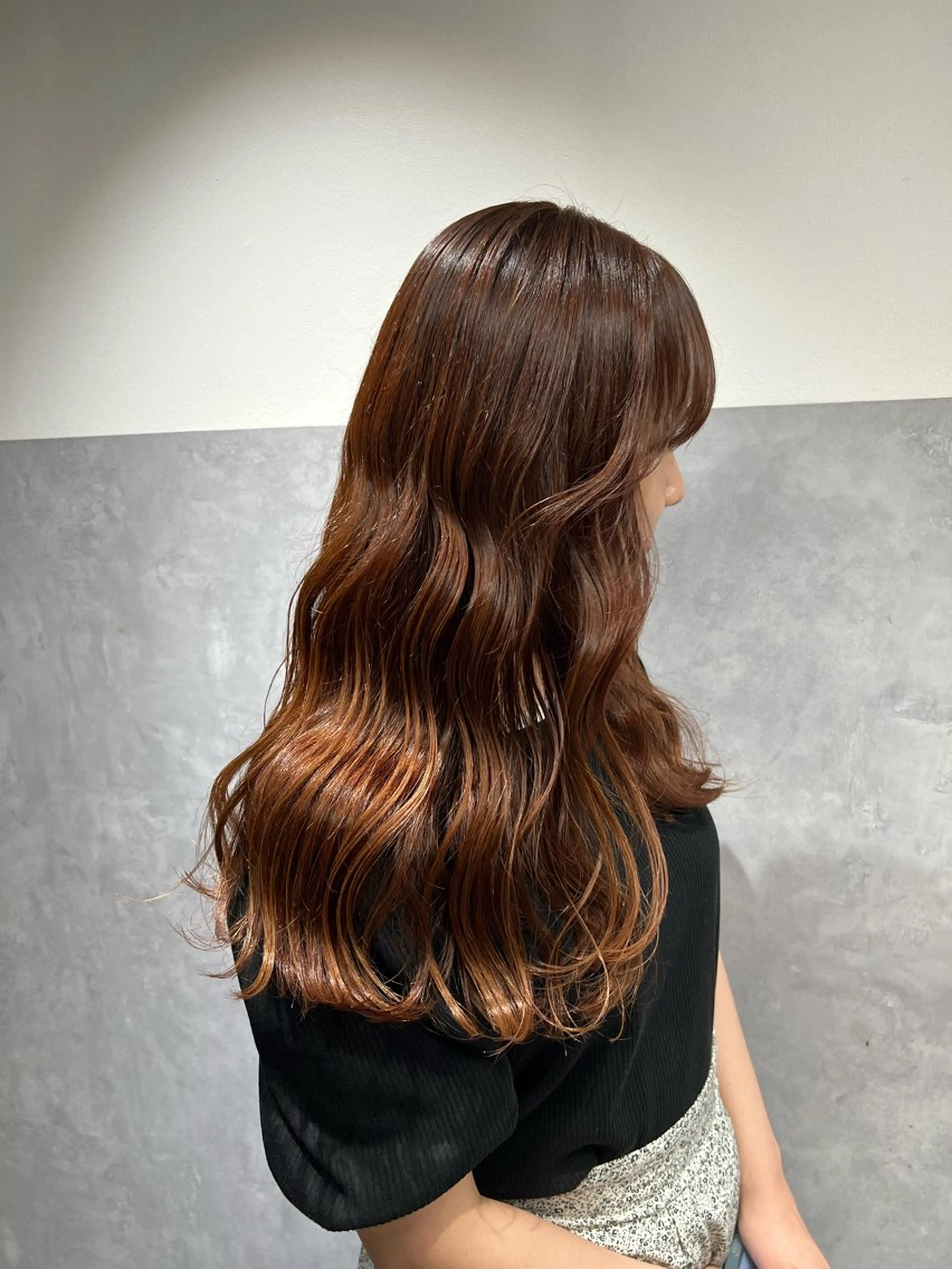 ロング カラー TOMONA👑 GiseL梅田店のヘアスタイル