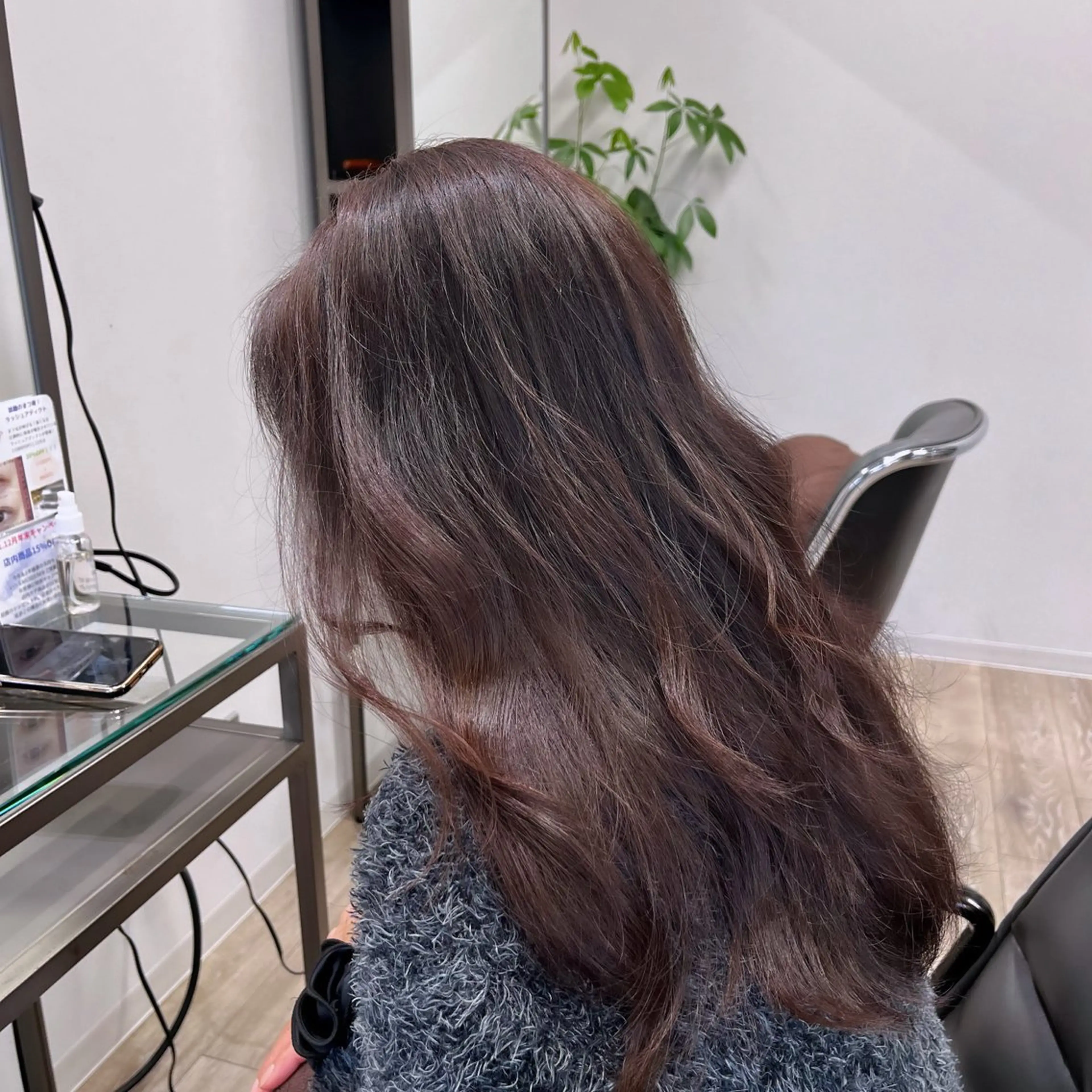 カラー ヘアカラー JIN/暖色カラー /髪質改善/艶髪のヘアスタイル