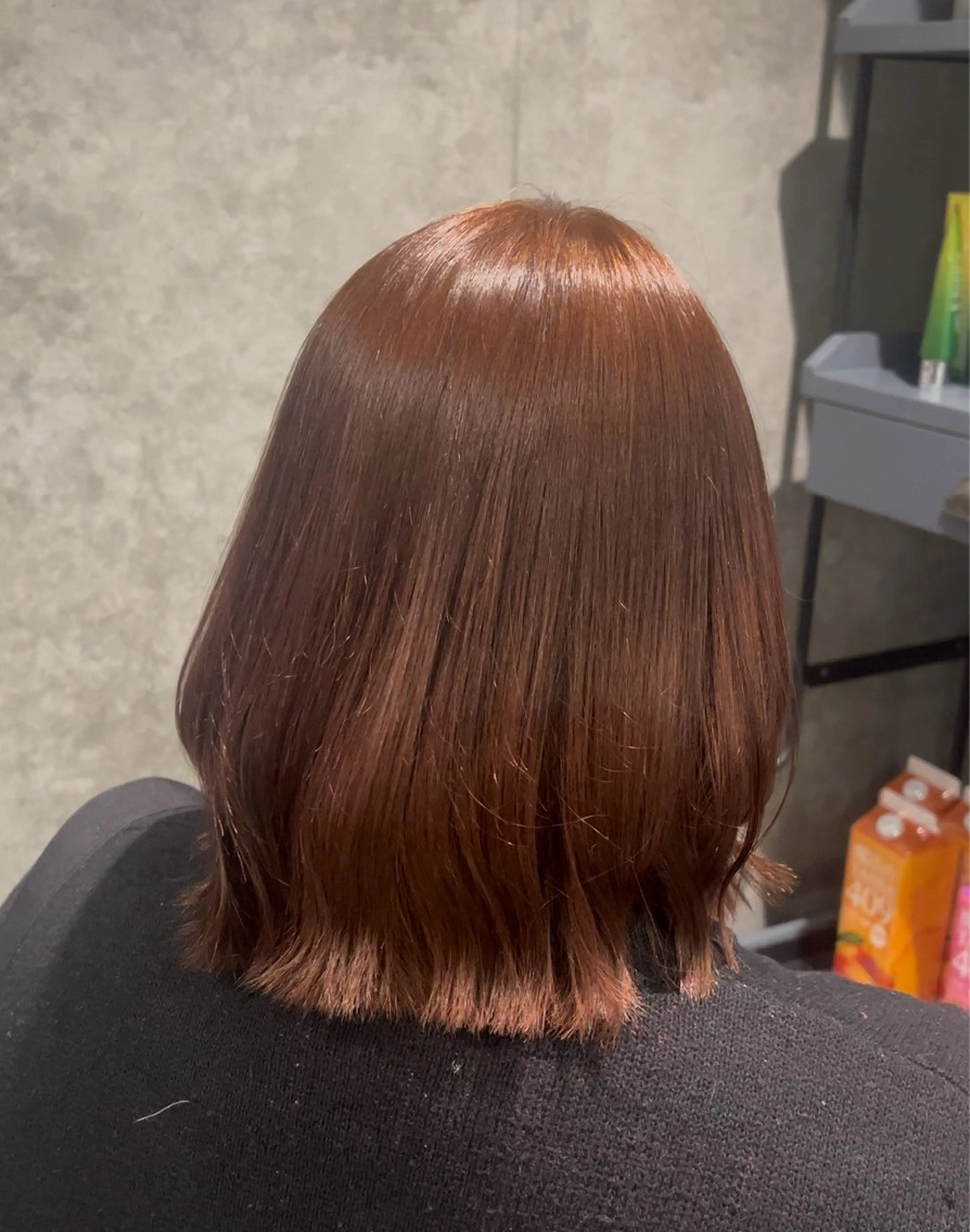 ショート ヘアカラー 透明感カラー/縮毛/ chino🍀のヘアスタイル