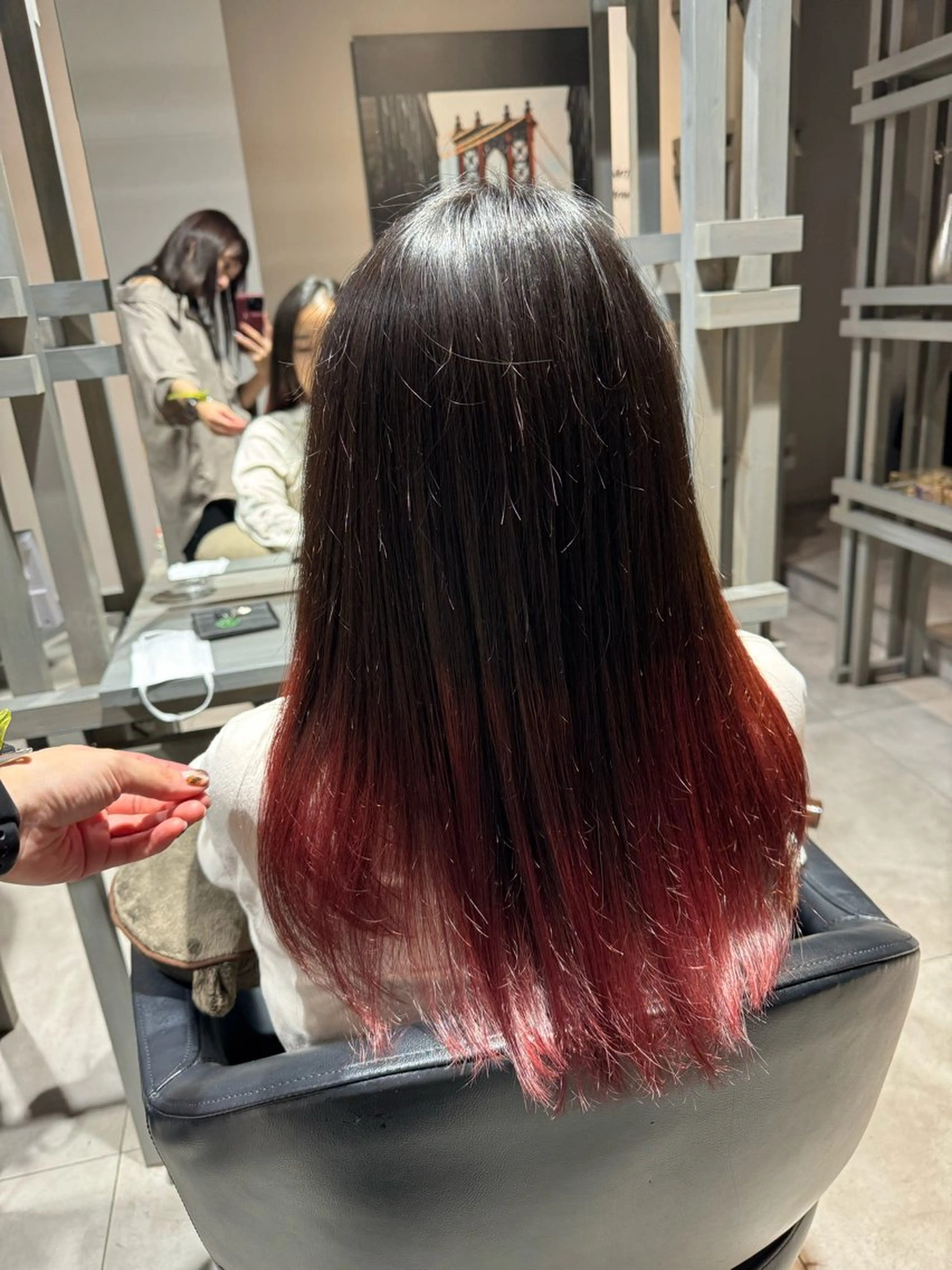 ミディアム カラー グラデーションカラー ヘアカラー トリートメント Dxxxx III所属・オシャレ女性目線の 大人メンズ❁⃘*.ﾟのヘアスタイル