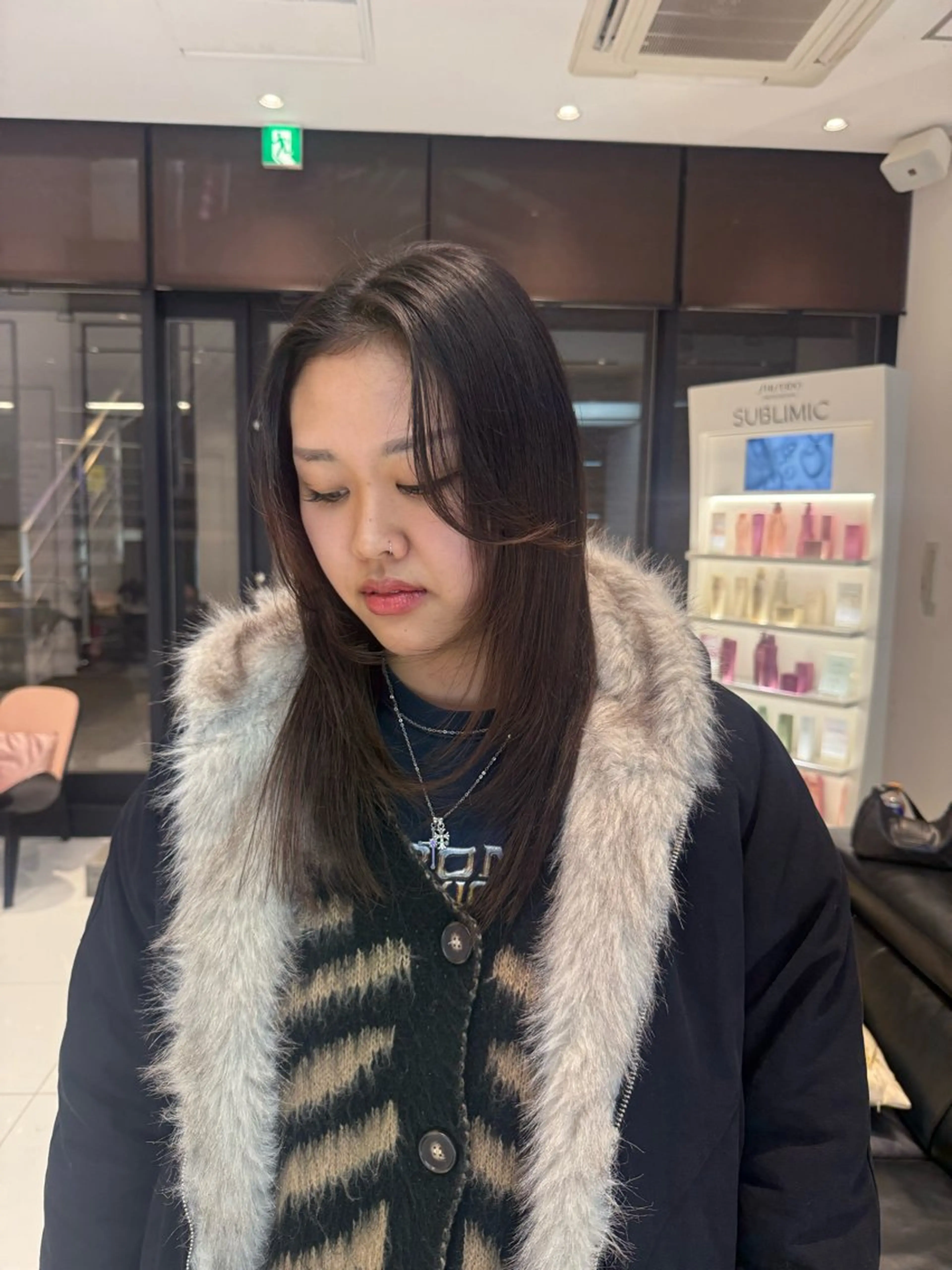 ロング レイヤーカット カット keen吉祥寺🐆 NAO🩶のヘアスタイル