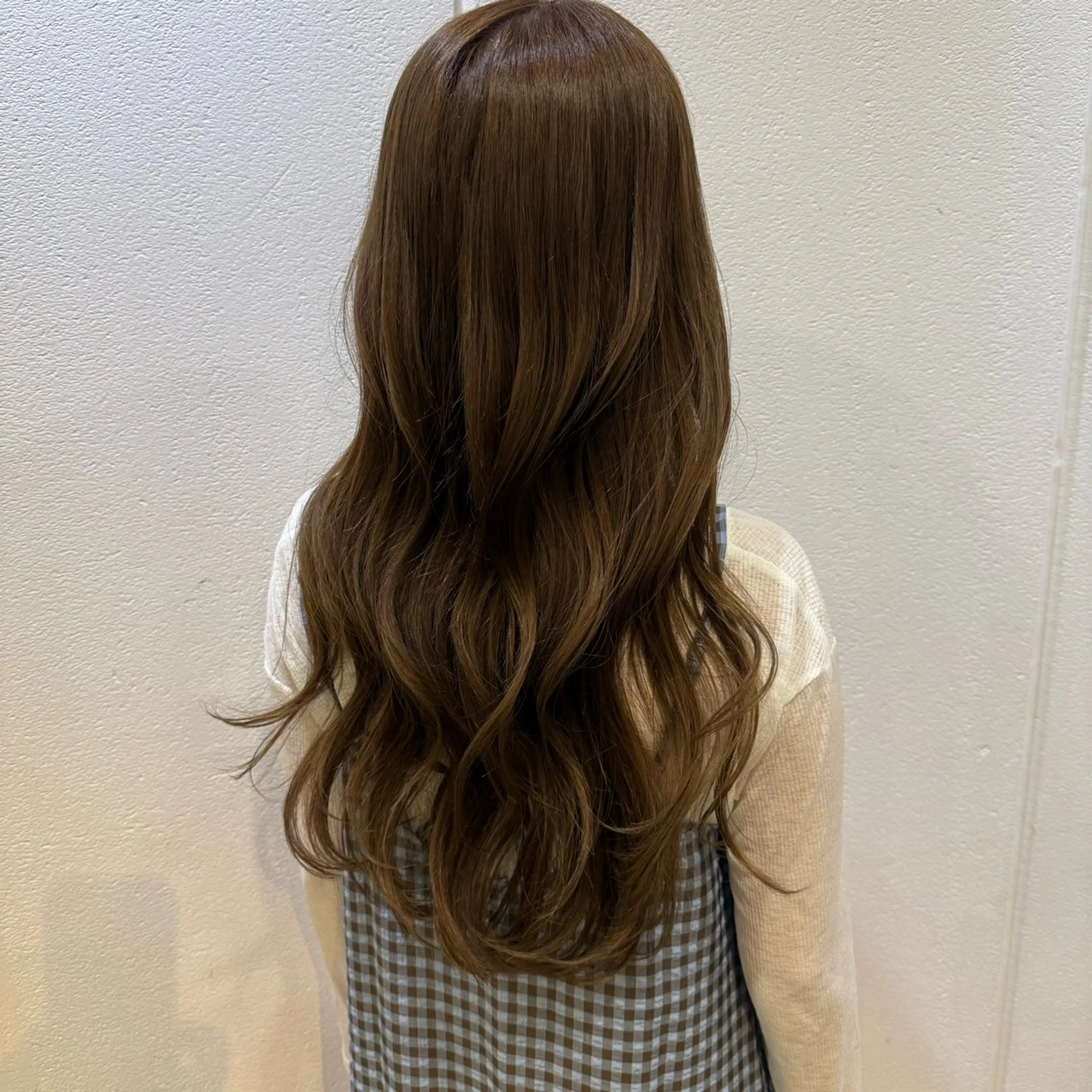ロング カラー カット ヘアカラー Lolonois梅田 /Okazaki:)のヘアスタイル